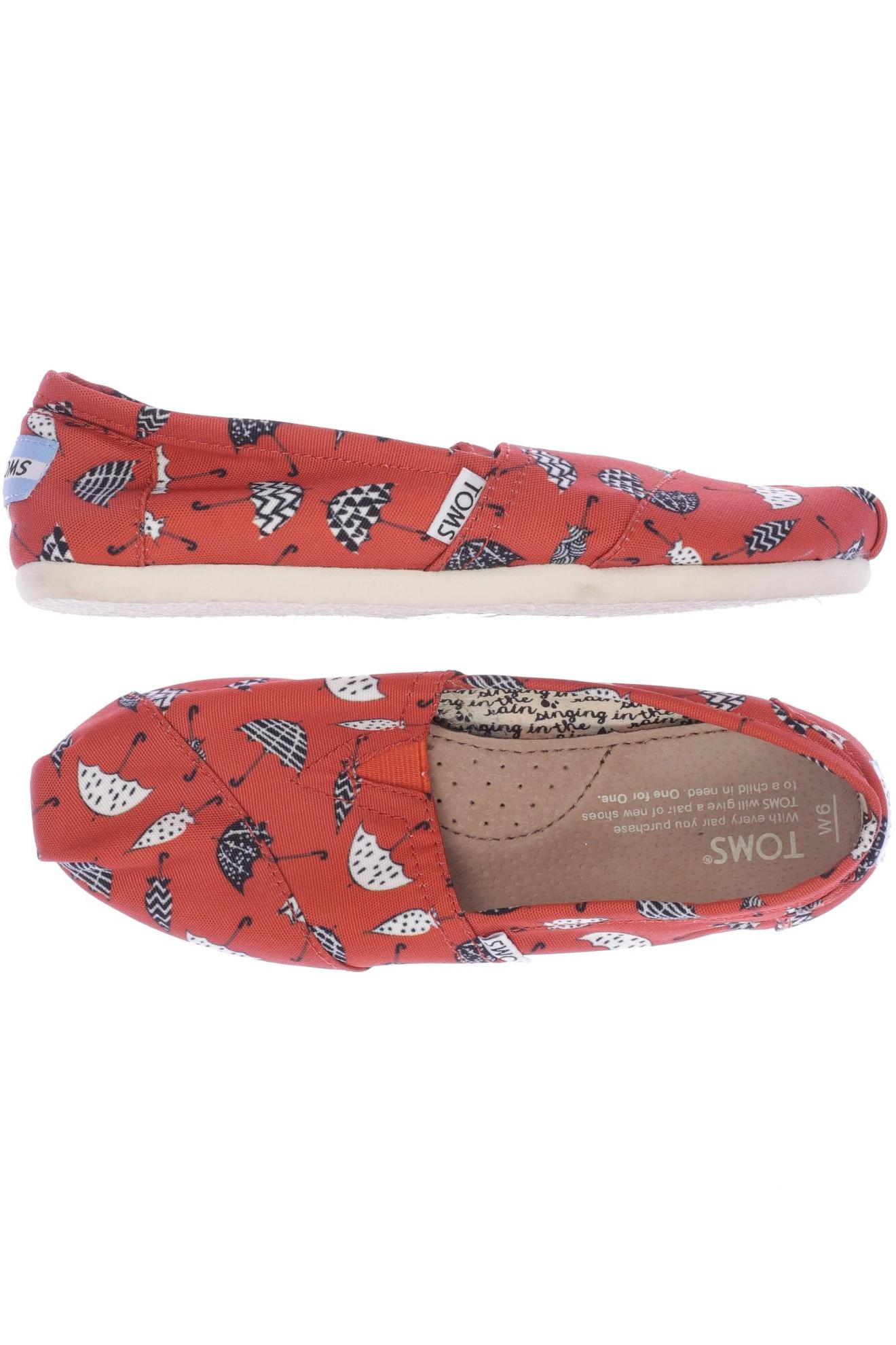 

Toms Damen Ballerinas, rot, Gr. 36.5