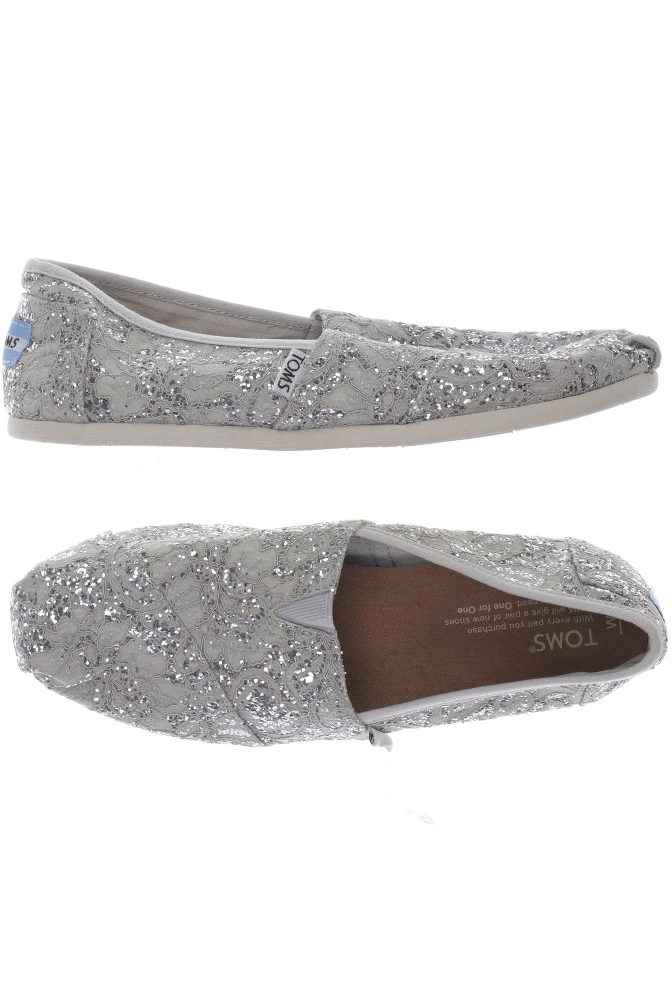 

TOMS Damen Ballerinas, silber