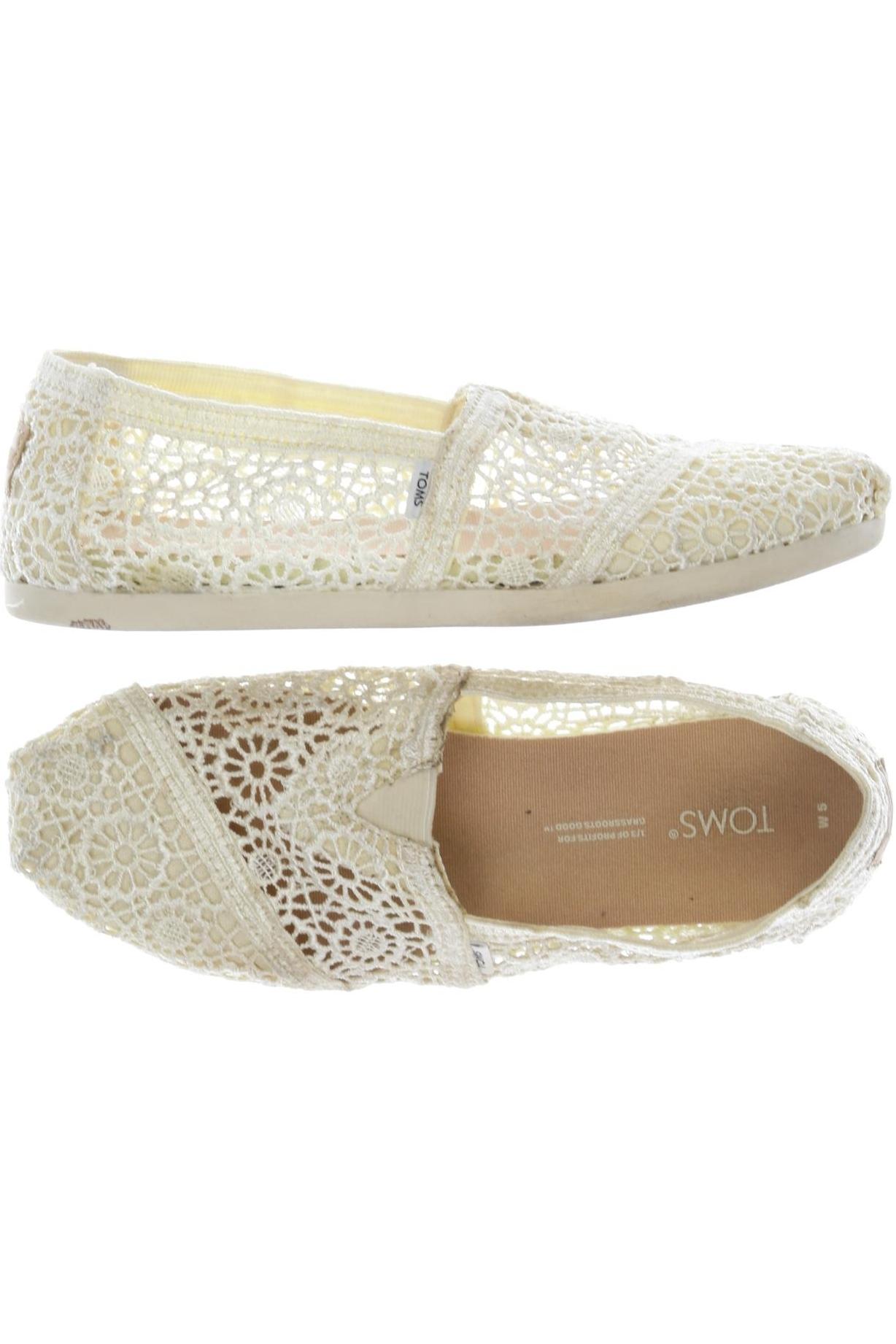 

Toms Damen Ballerinas, cremeweiß, Gr. 35.5