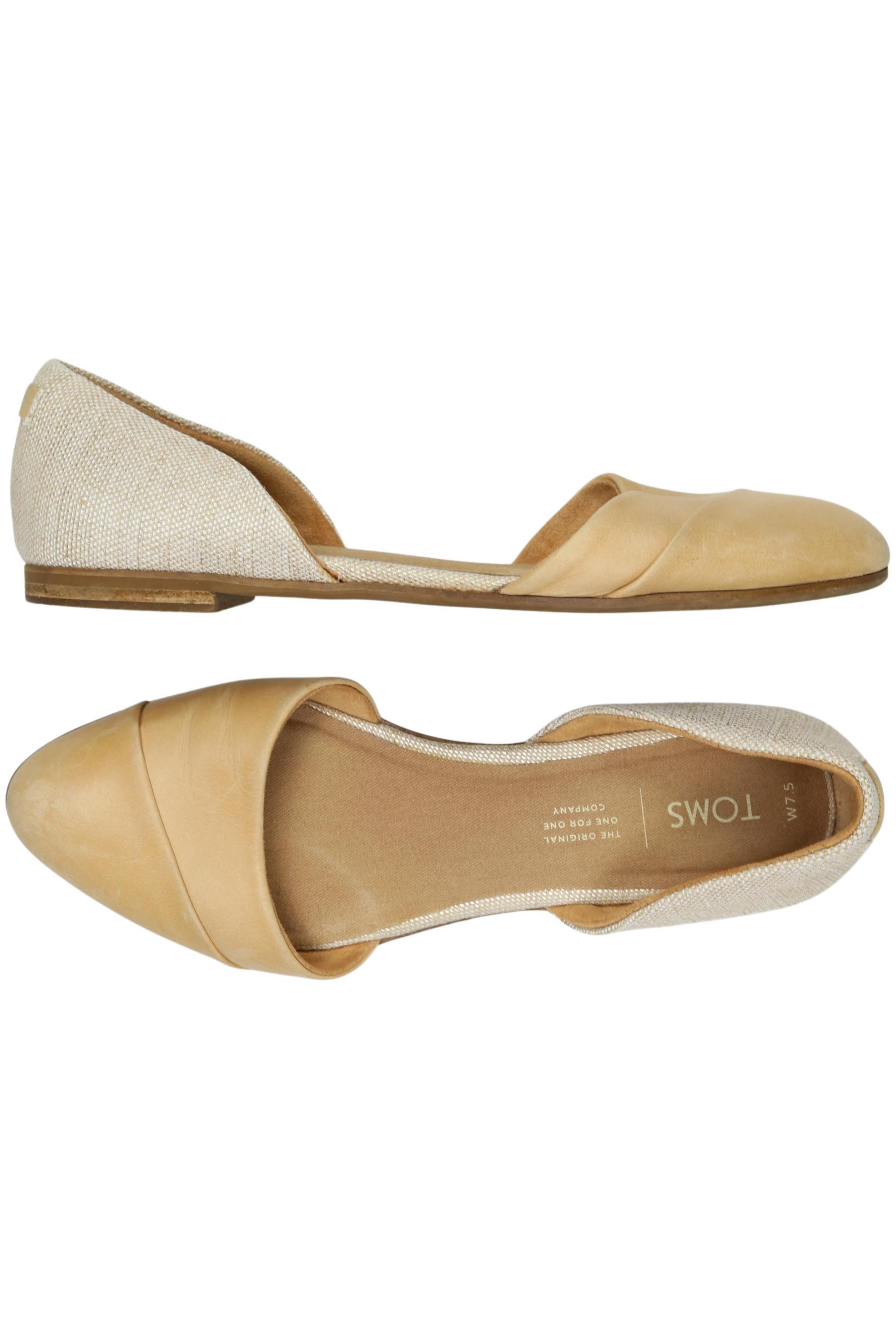 

Toms Damen Ballerinas, beige, Gr. 7.5