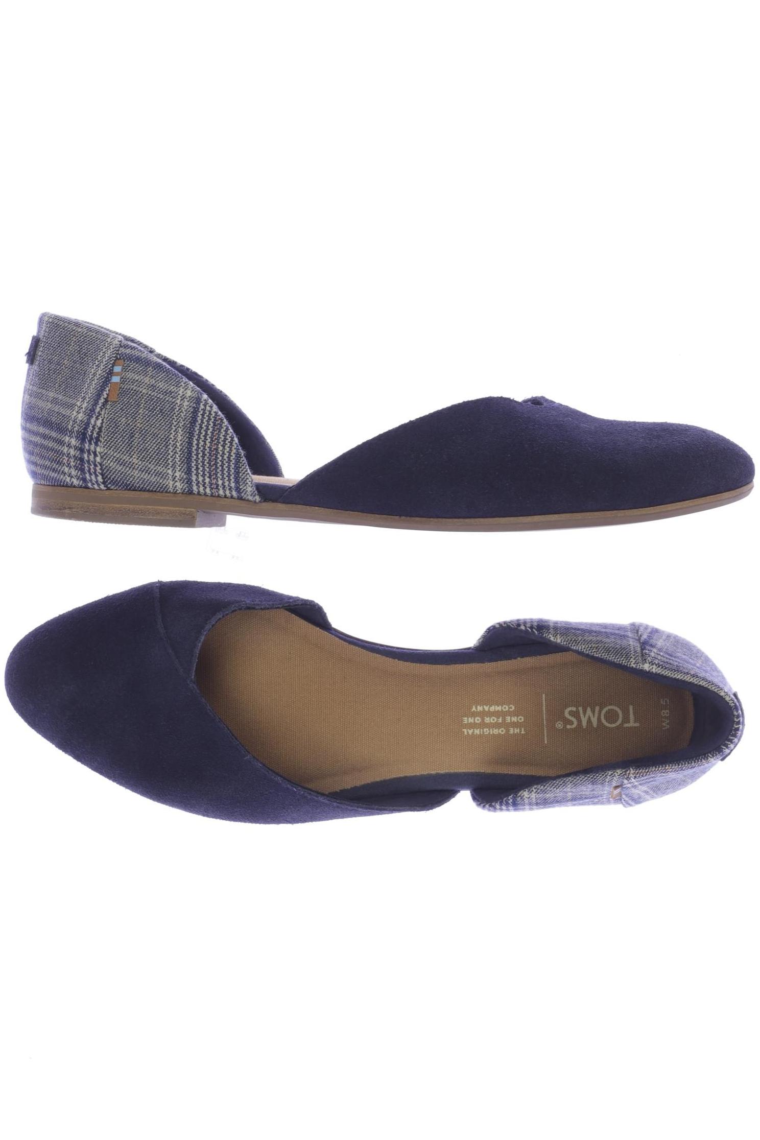 

Toms Damen Ballerinas, marineblau, Gr. 8.5