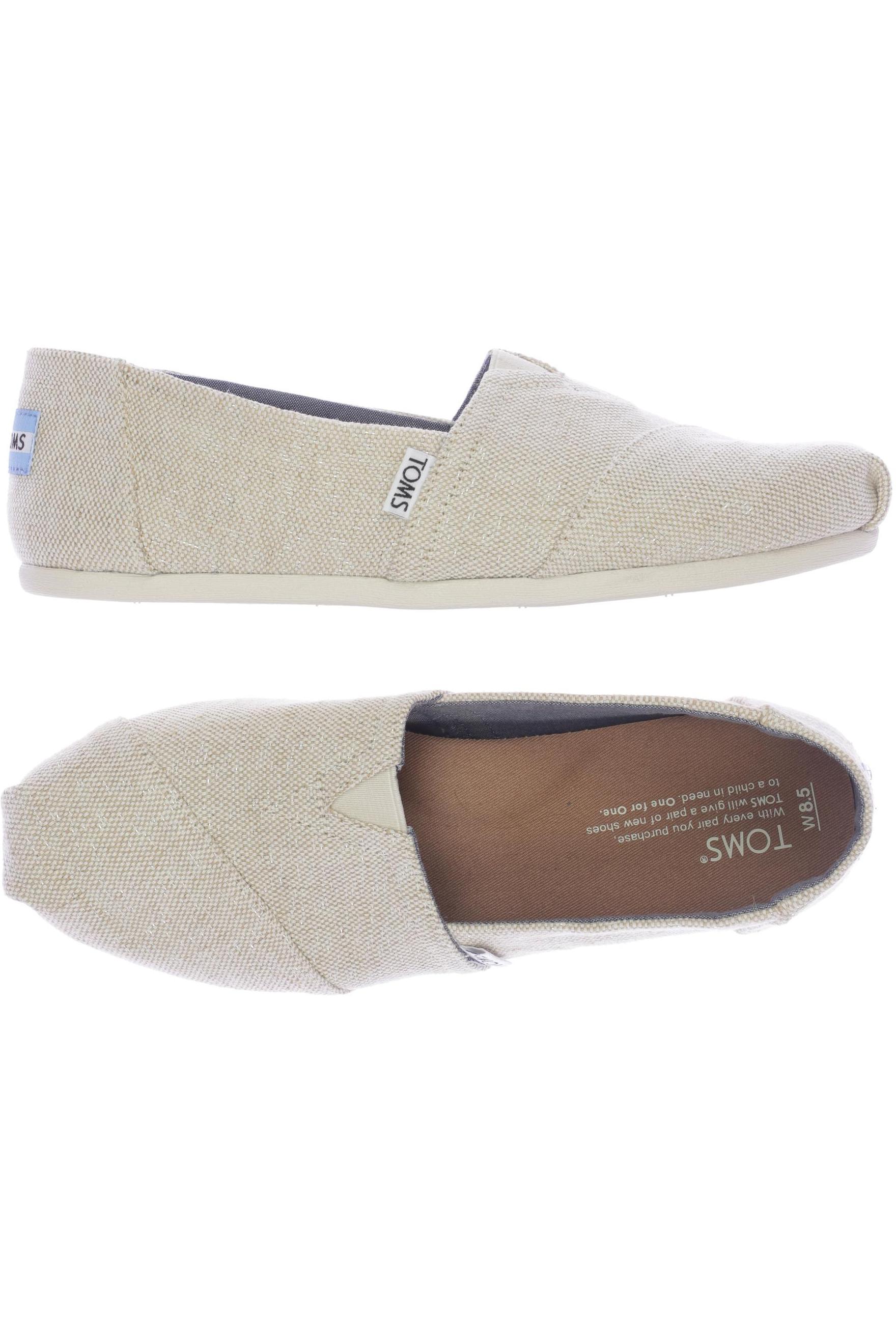 

Toms Damen Halbschuh, beige, Gr. 8.5