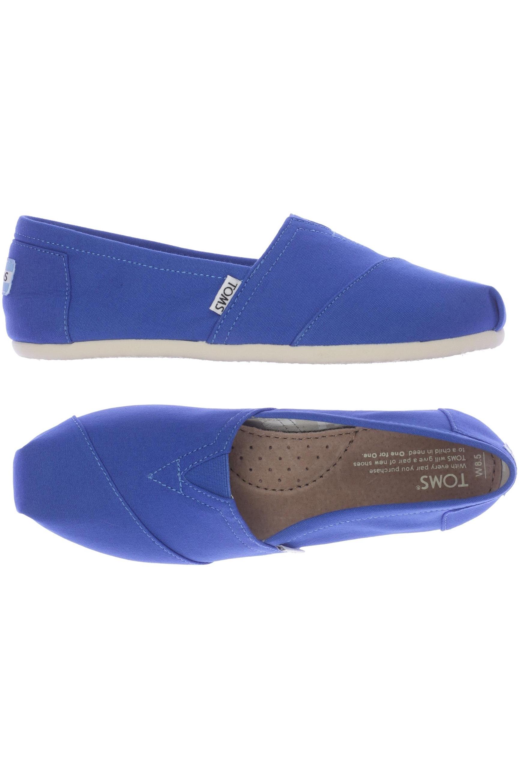 

Toms Damen Halbschuh, blau, Gr. 8.5