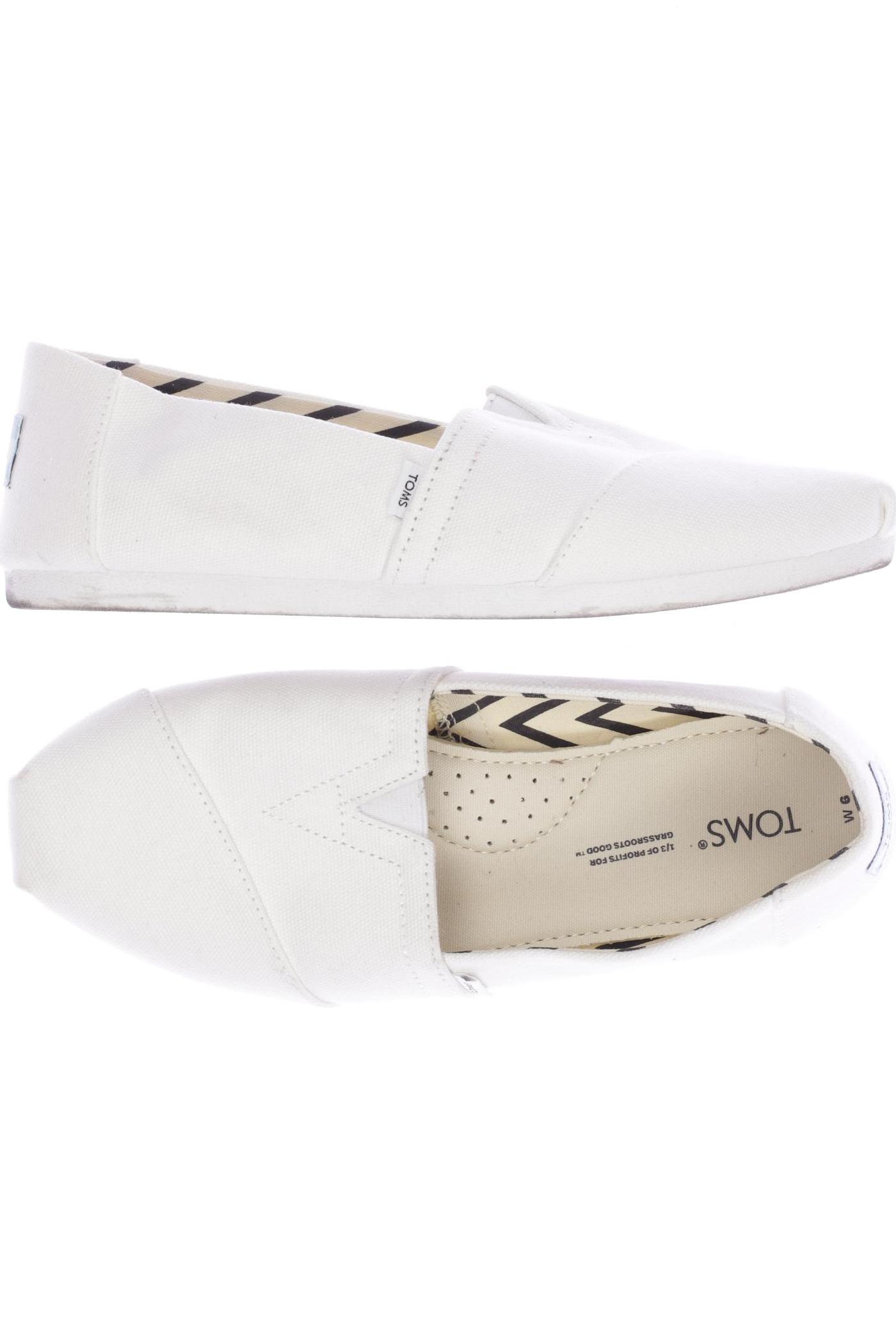 

Toms Damen Halbschuh, weiß, Gr. 4