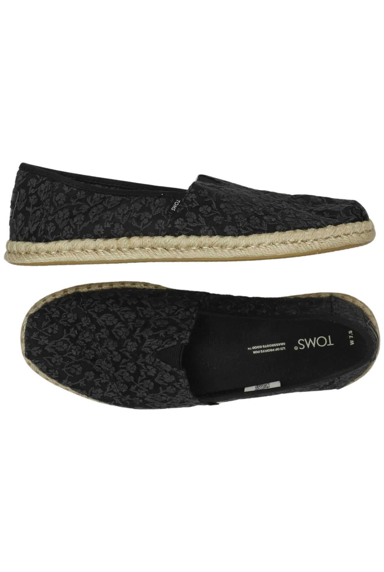 

Toms Damen Halbschuh, schwarz, Gr. 38