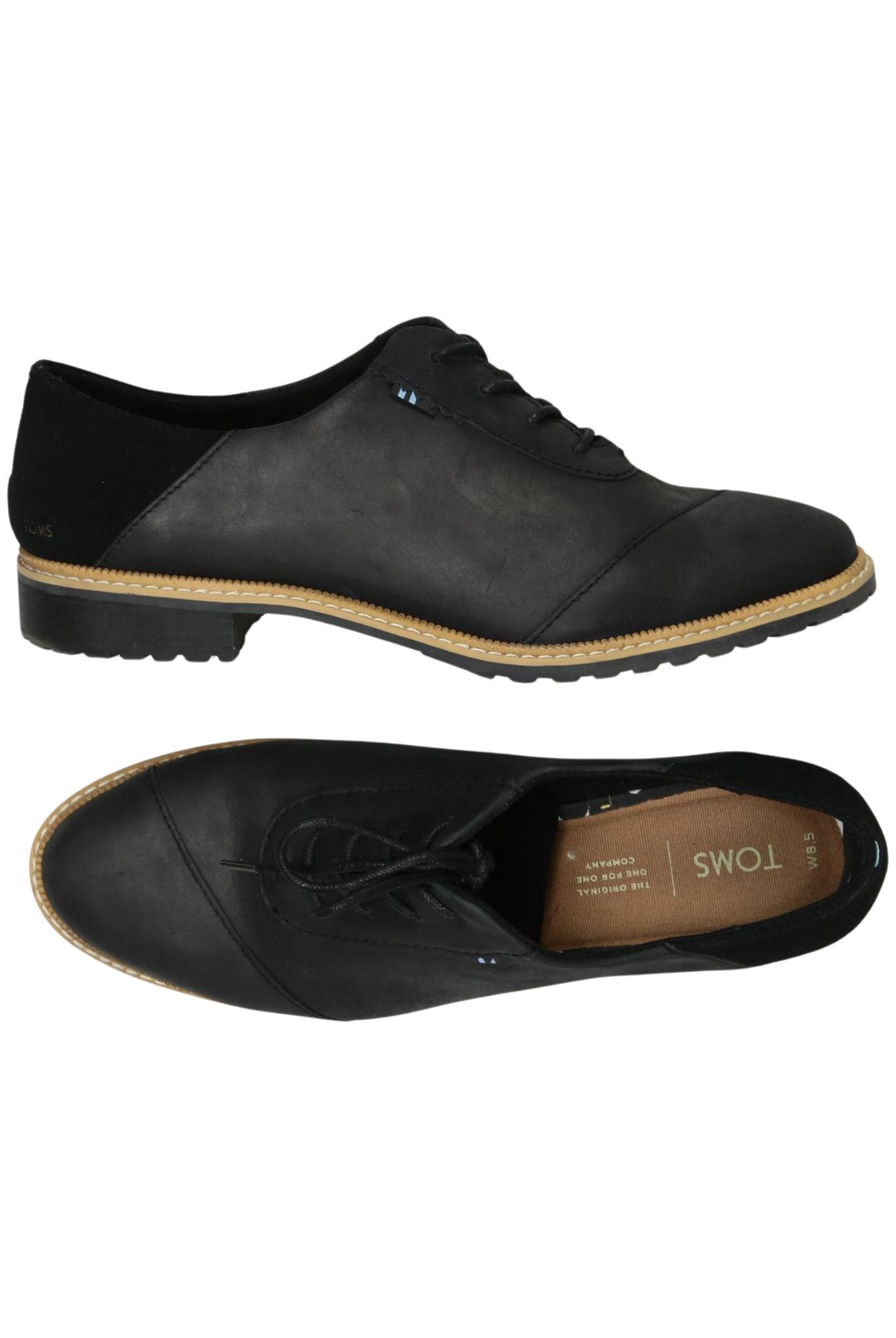 

Toms Damen Halbschuh, schwarz, Gr. 8.5