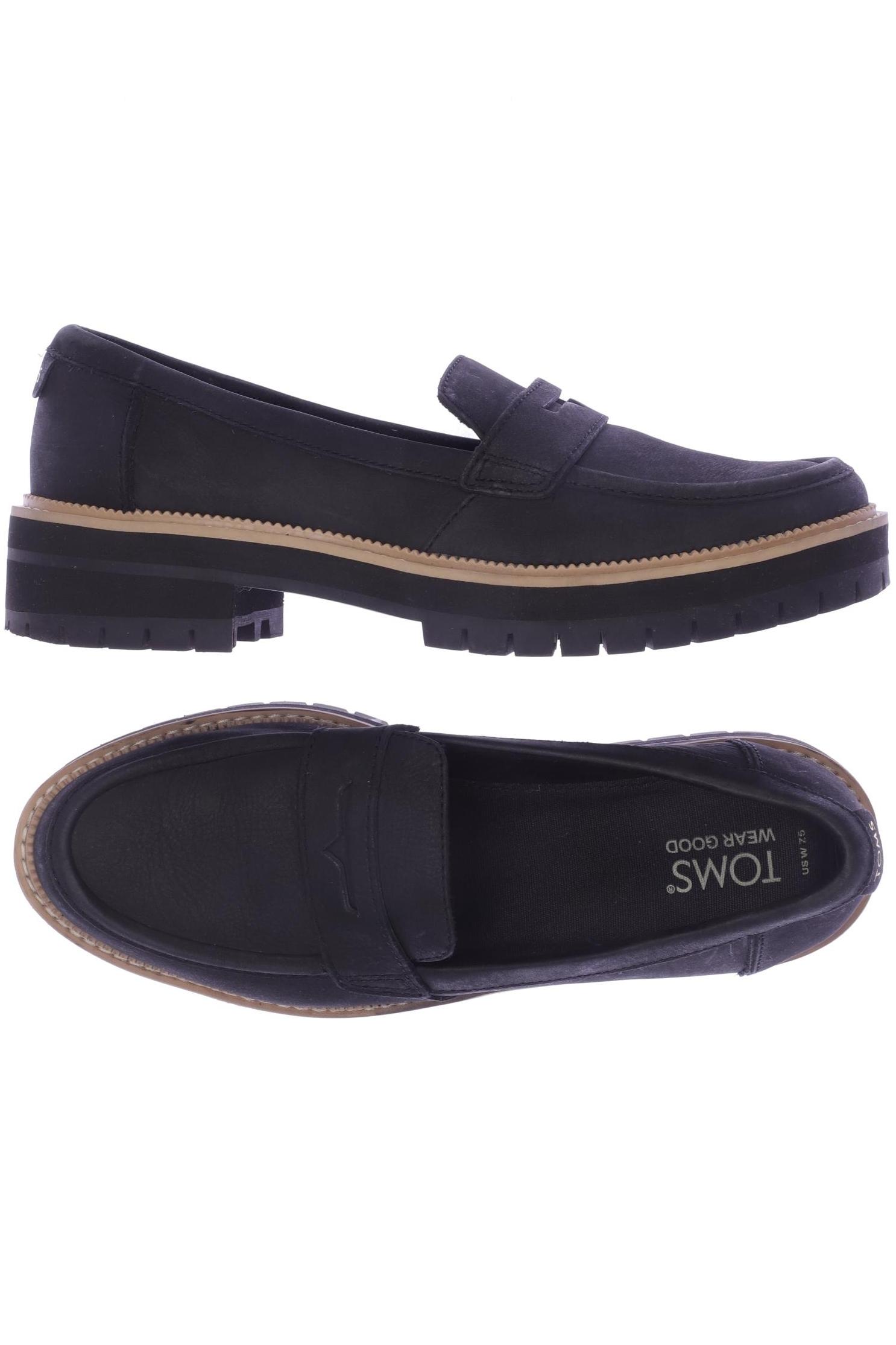 

Toms Damen Halbschuh, schwarz, Gr. 38