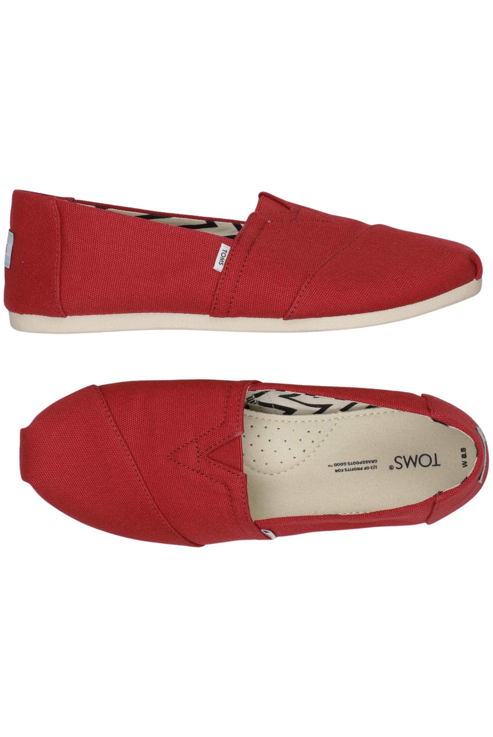 

Toms Damen Halbschuh, rot, Gr. 39