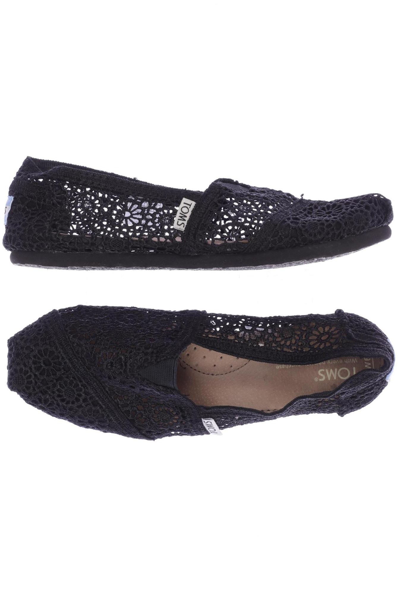 

Toms Damen Halbschuh, schwarz, Gr. 37