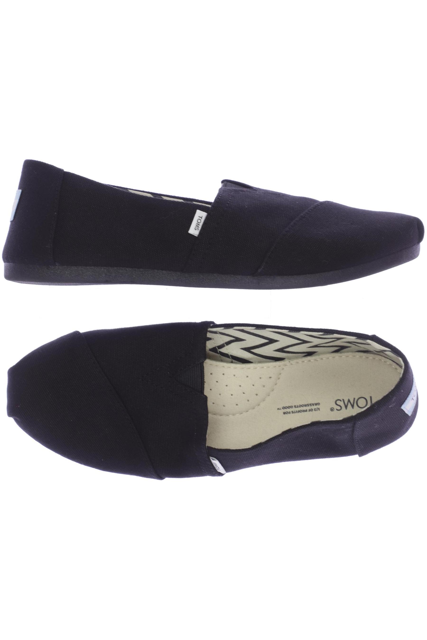 

Toms Damen Halbschuh, schwarz, Gr. 8.5