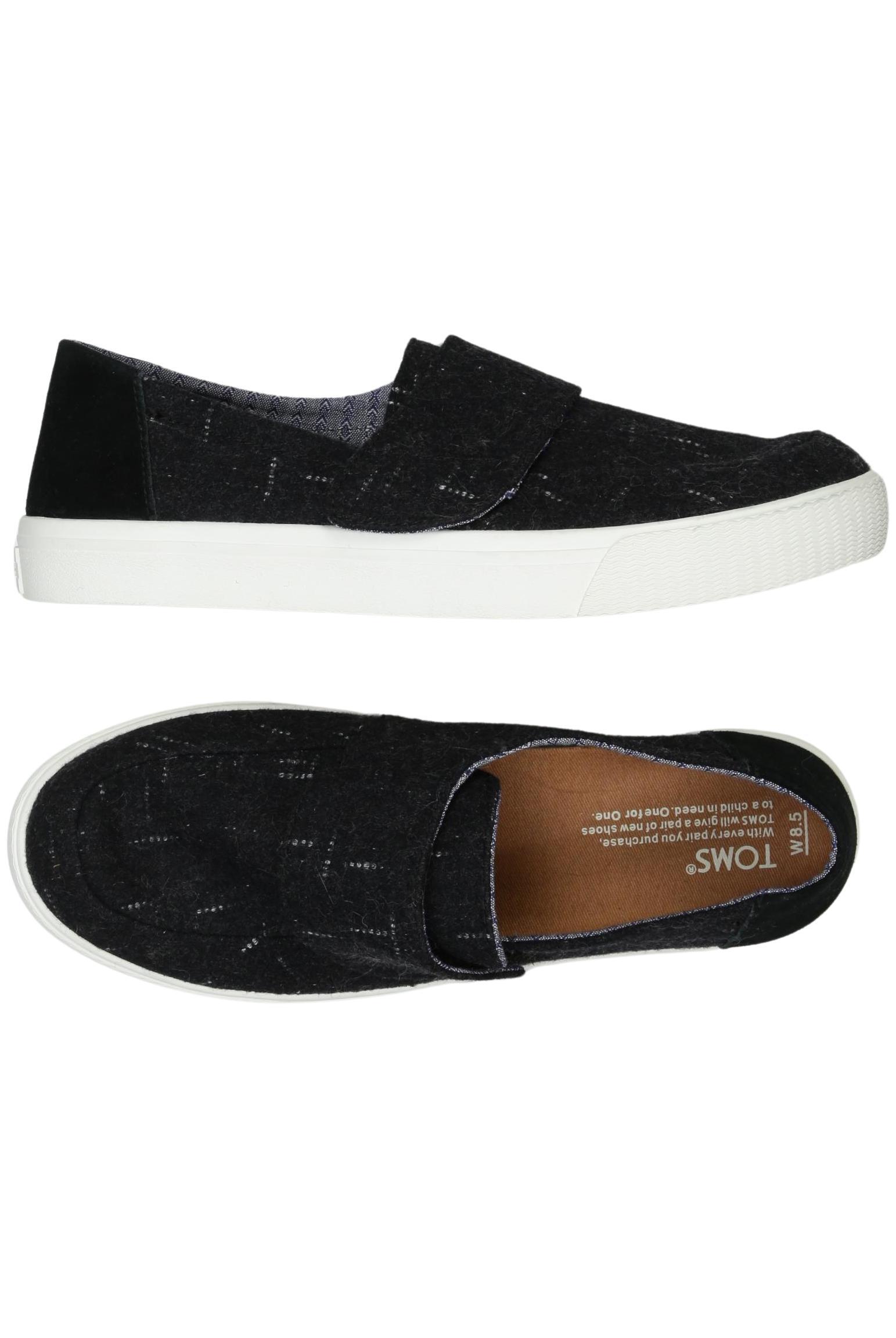 

Toms Damen Halbschuh, schwarz, Gr. 8.5