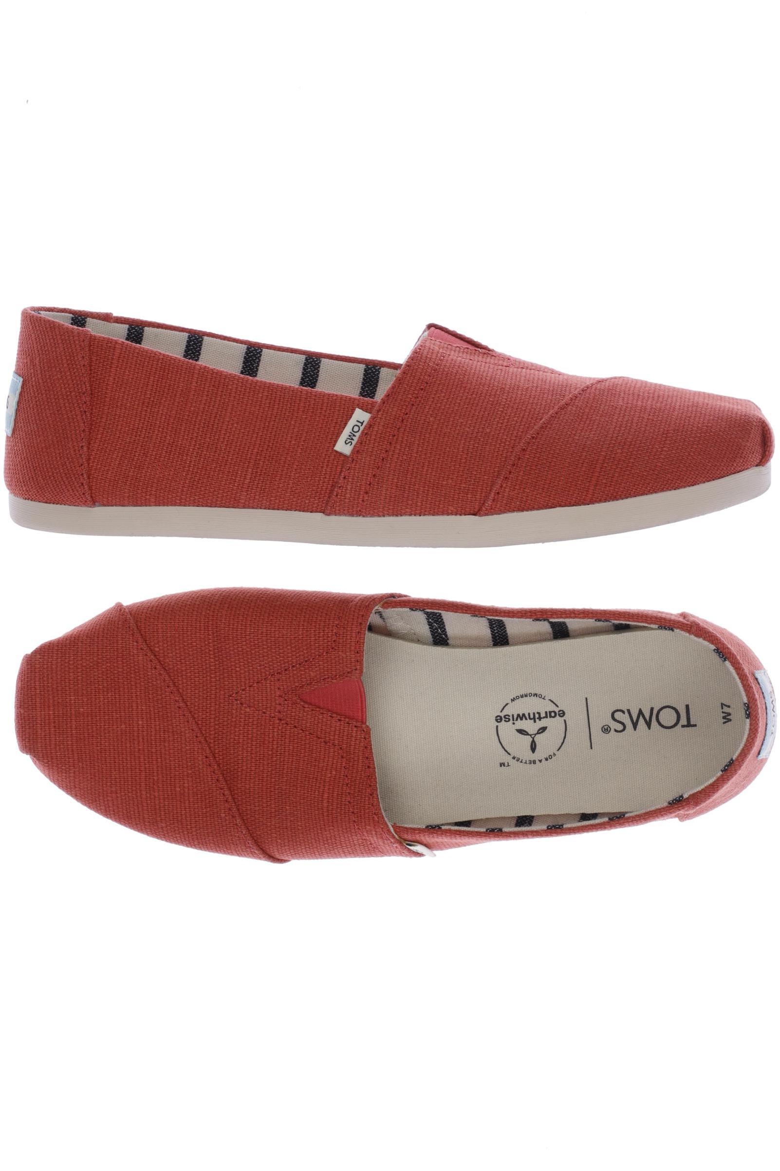 

Toms Damen Halbschuh, orange, Gr. 7
