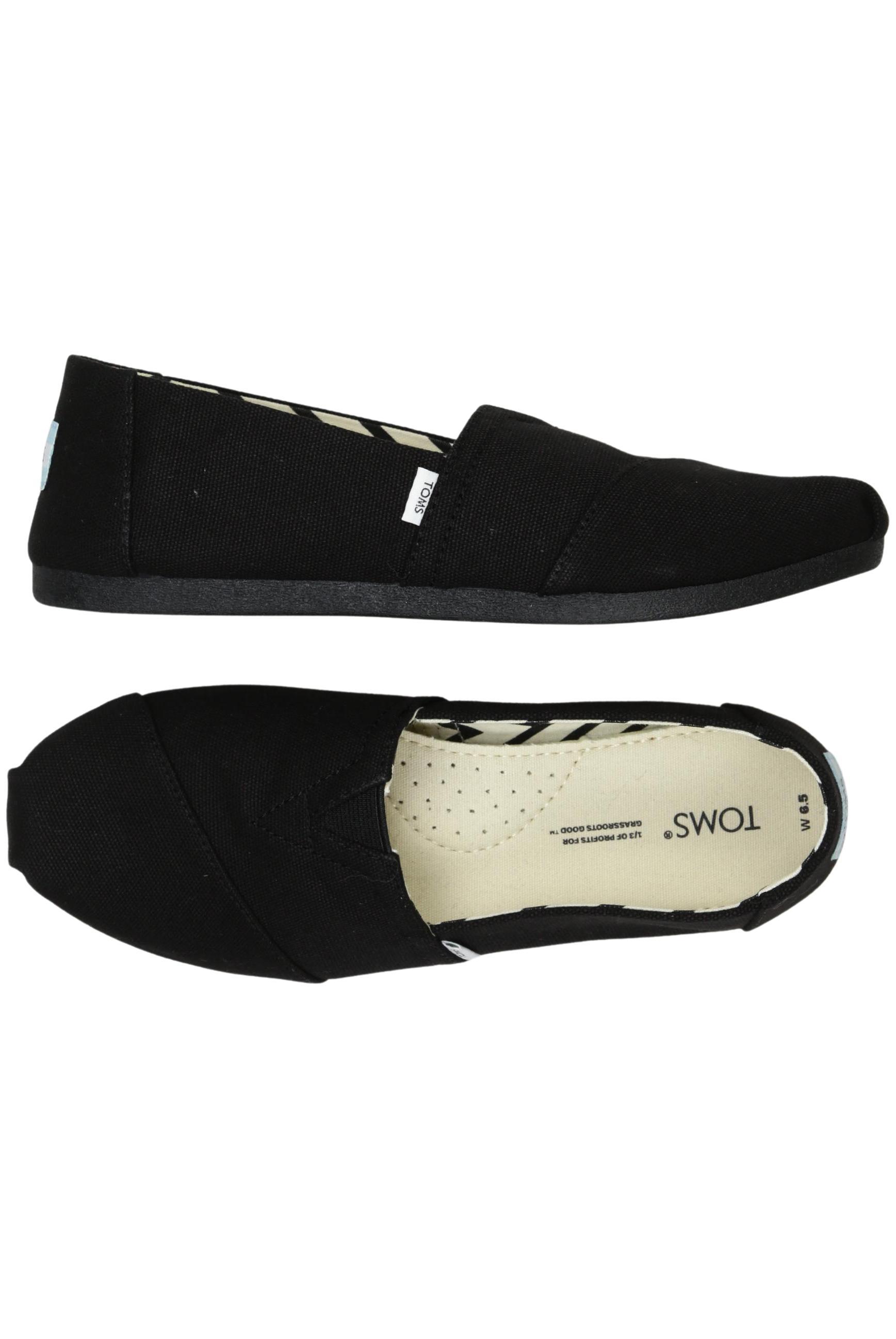 

Toms Damen Halbschuh, schwarz, Gr. 6.5
