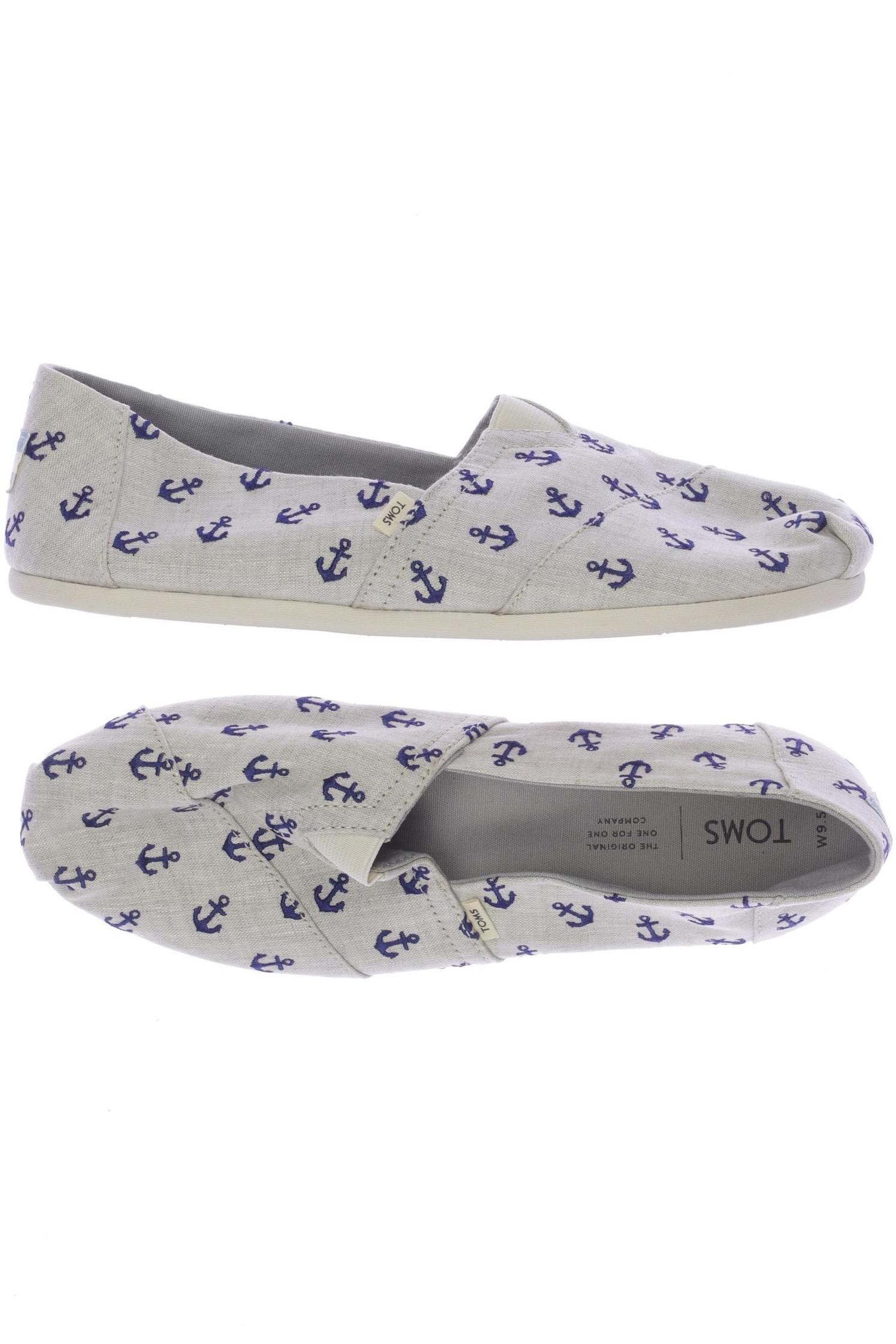 

Toms Damen Halbschuh, cremeweiß, Gr. 41