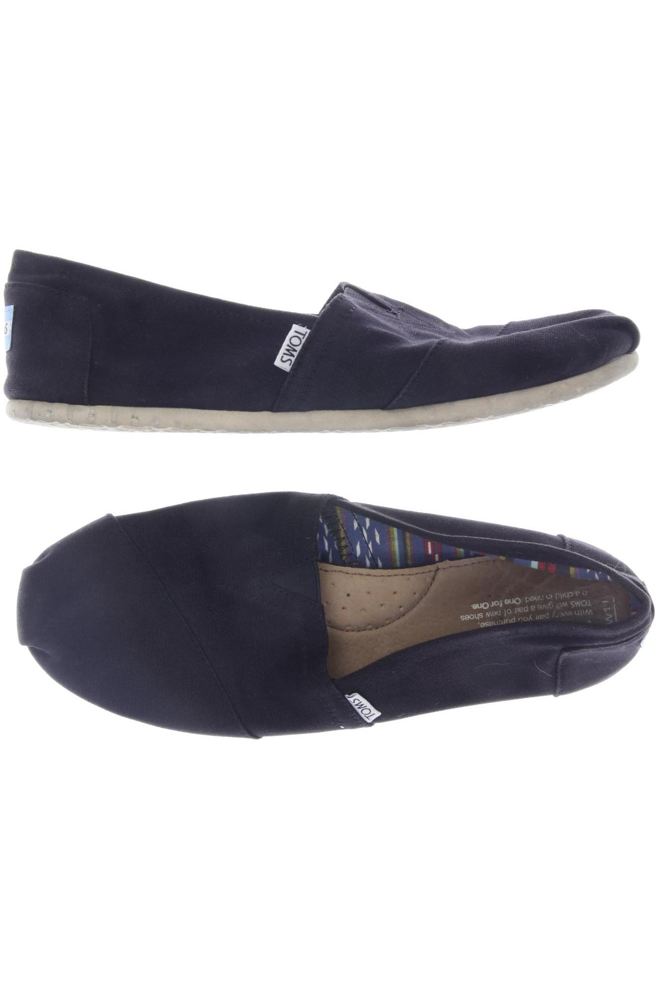 

Toms Damen Halbschuh, schwarz, Gr. 42.5