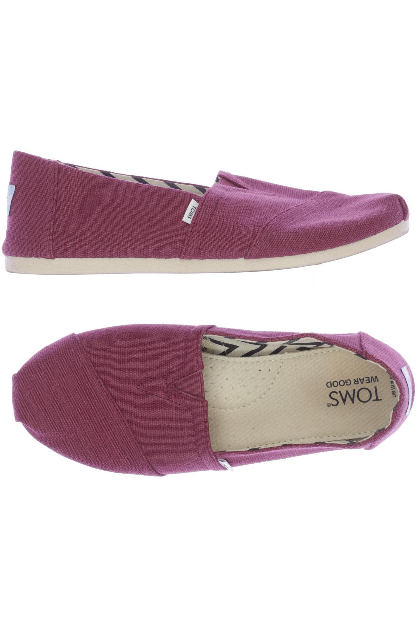 

Toms Damen Halbschuh, bordeaux, Gr. 39