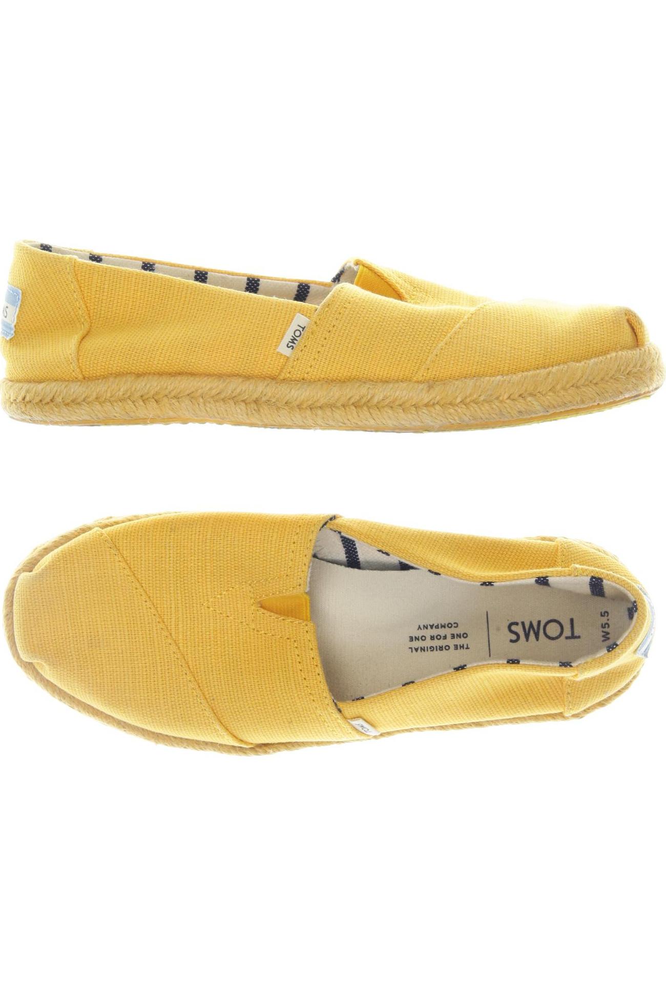 

Toms Damen Halbschuh, gelb, Gr. 36