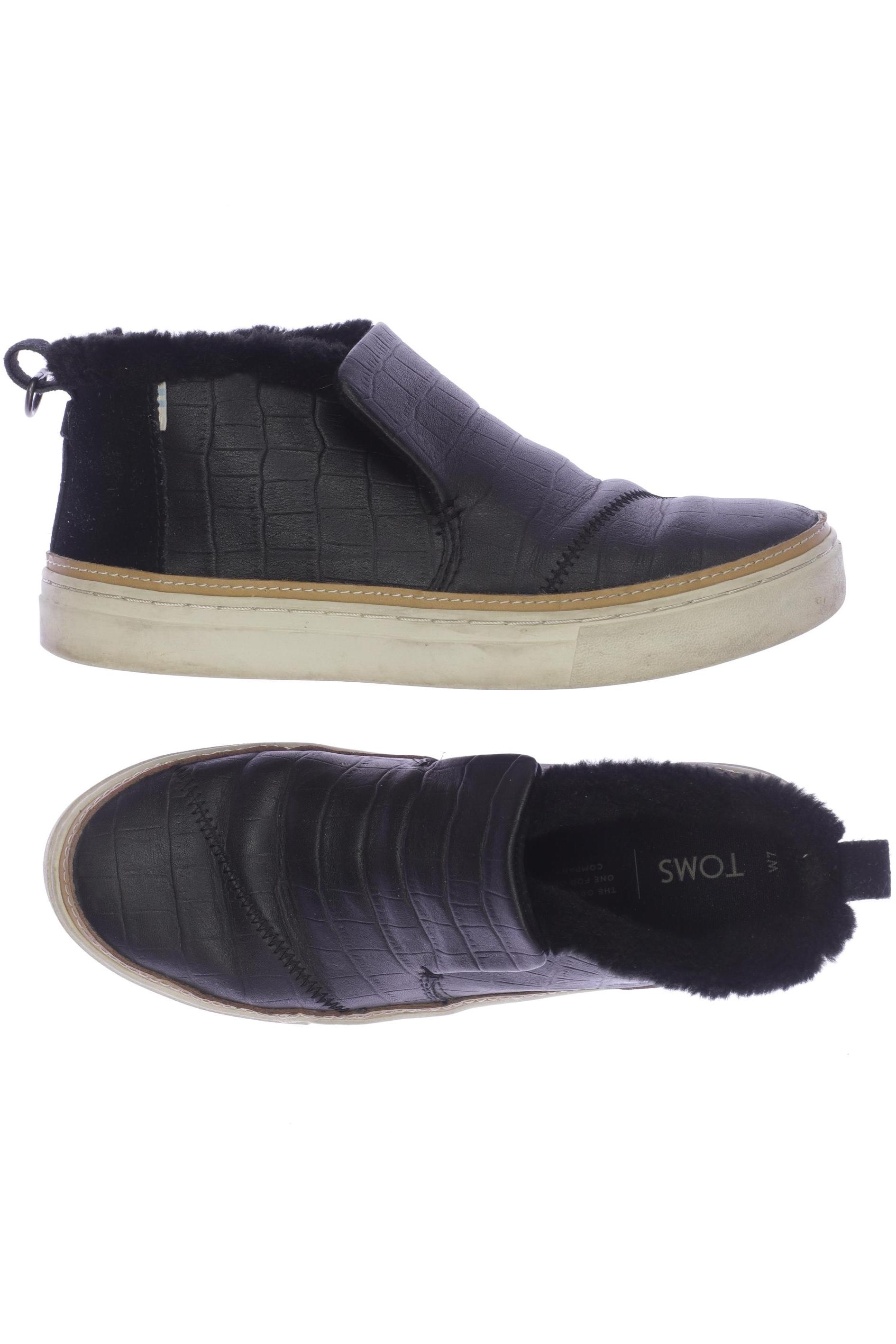 

Toms Damen Halbschuh, schwarz, Gr. 37.5