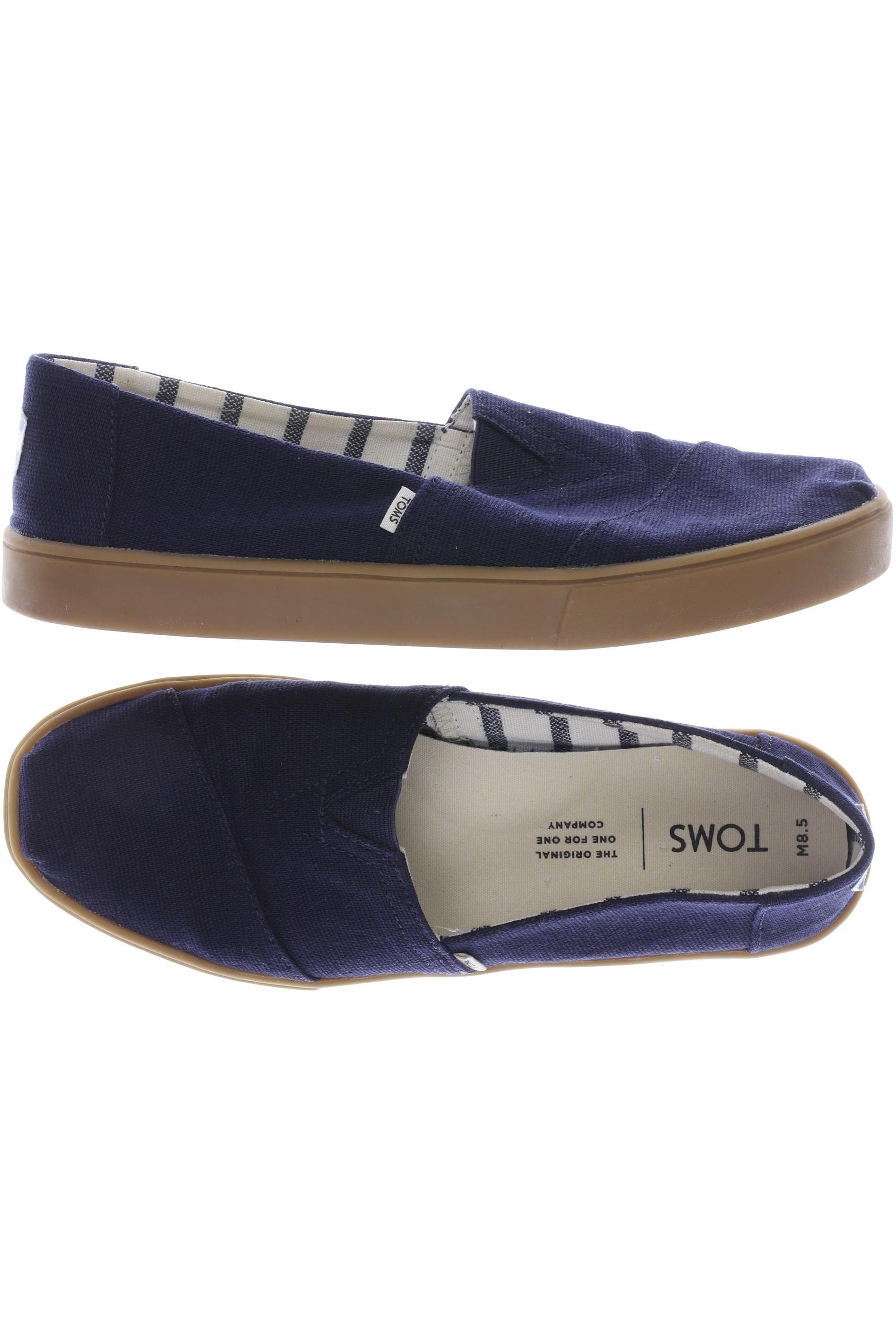 

Toms Damen Halbschuh, marineblau, Gr. 8.5