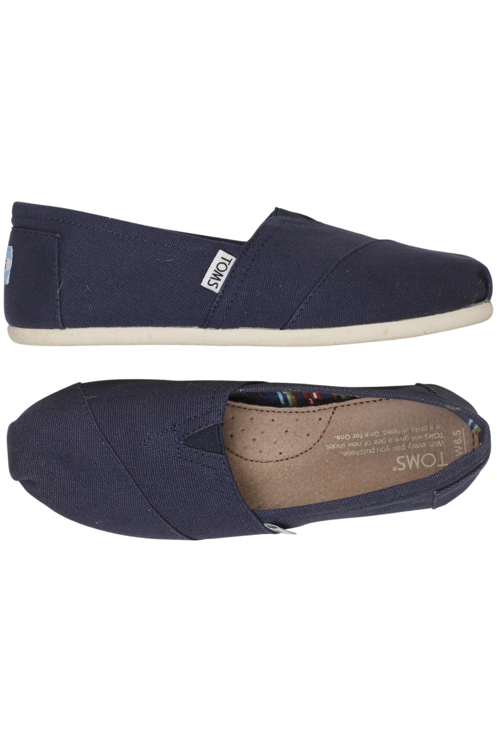 

Toms Damen Halbschuh, marineblau, Gr. 6.5