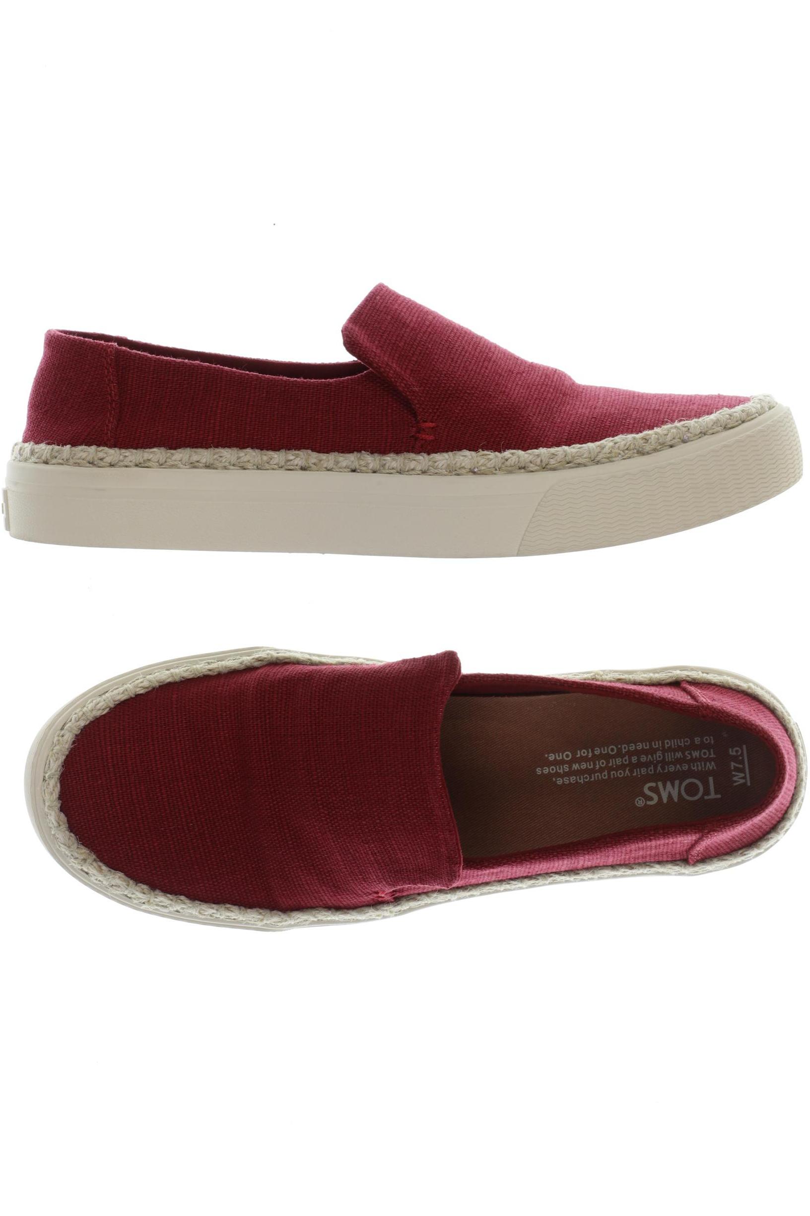 

Toms Damen Halbschuh, rot, Gr. 38