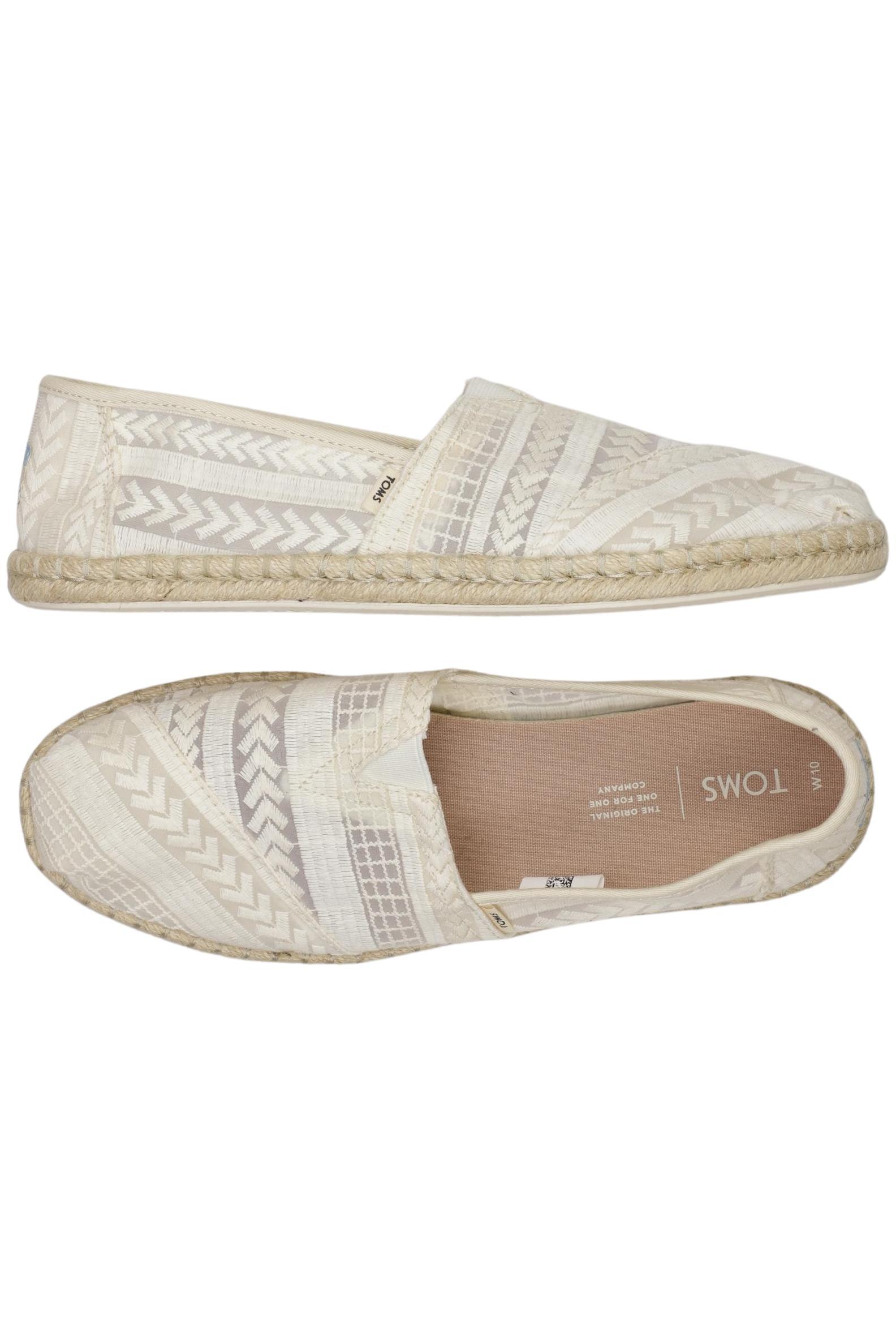 

Toms Damen Halbschuh, cremeweiß, Gr. 42