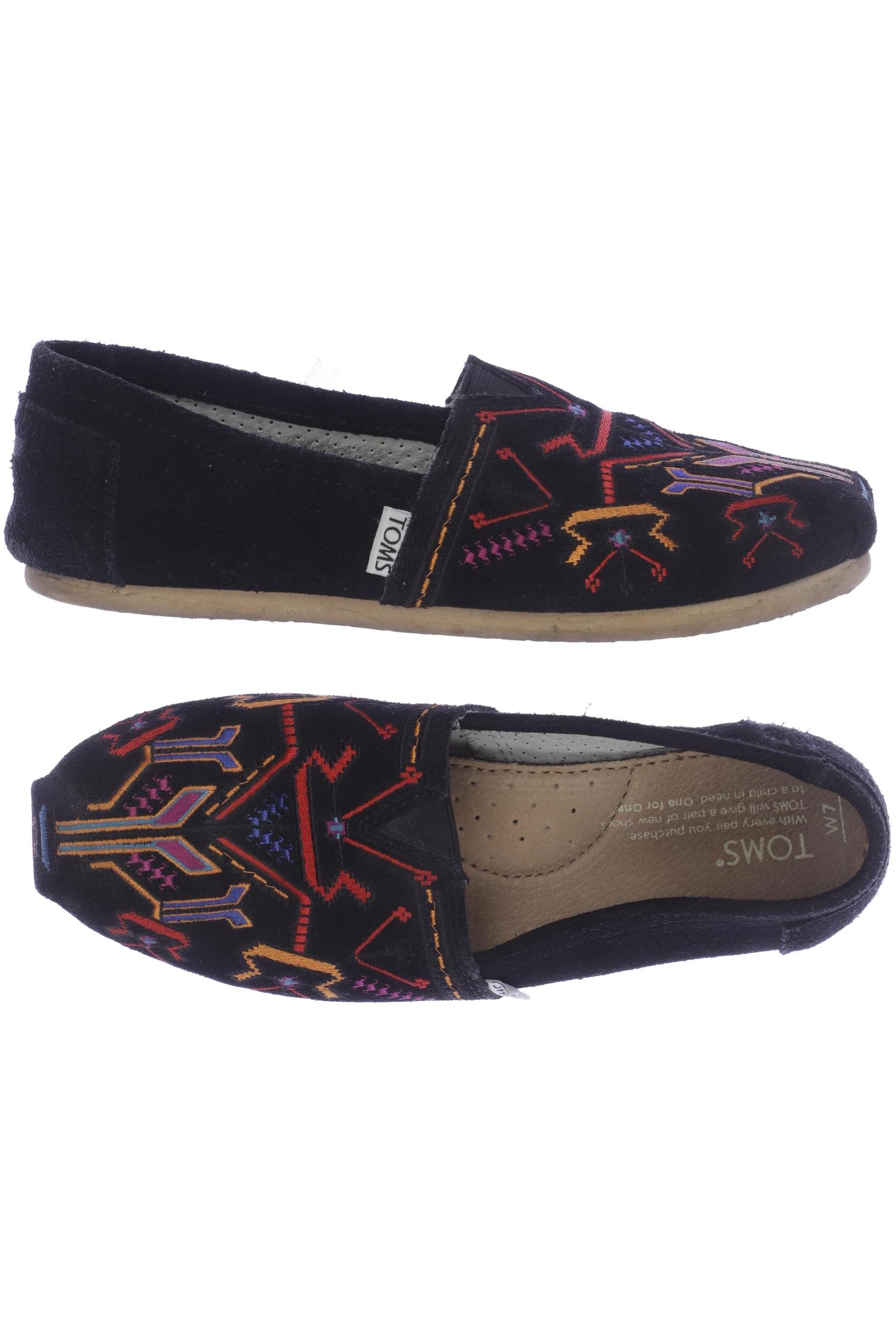 

Toms Damen Halbschuh, schwarz, Gr. 7