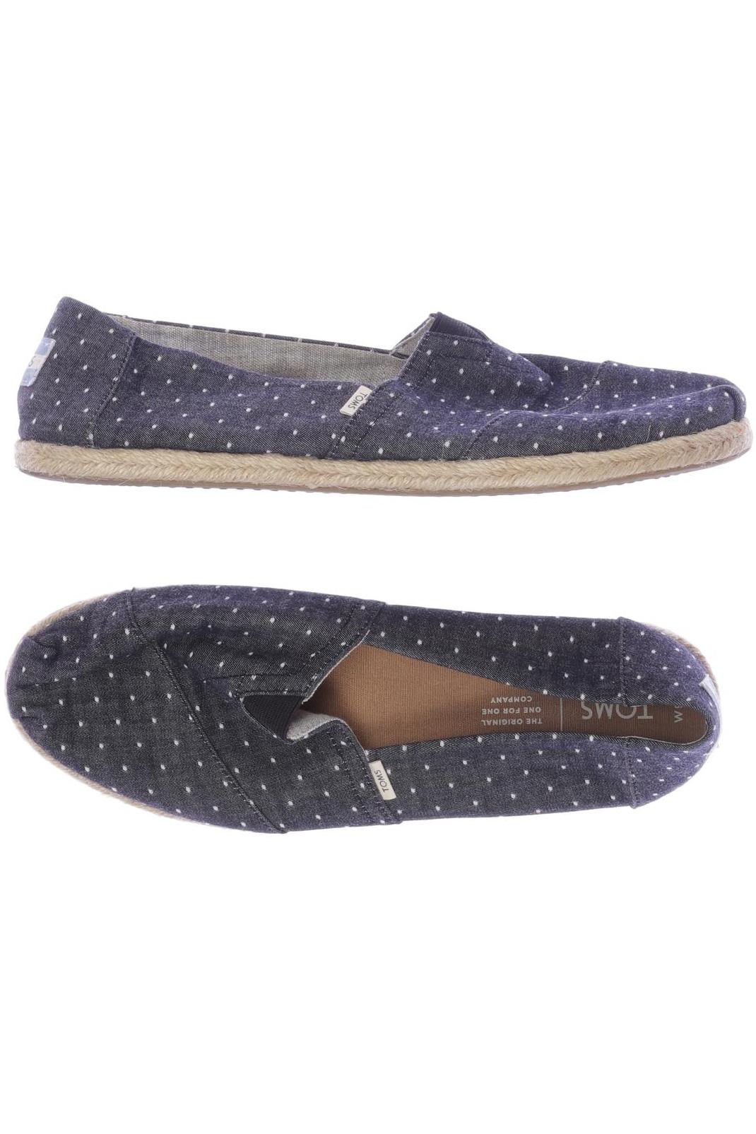 

Toms Damen Halbschuh, marineblau, Gr. 9.5