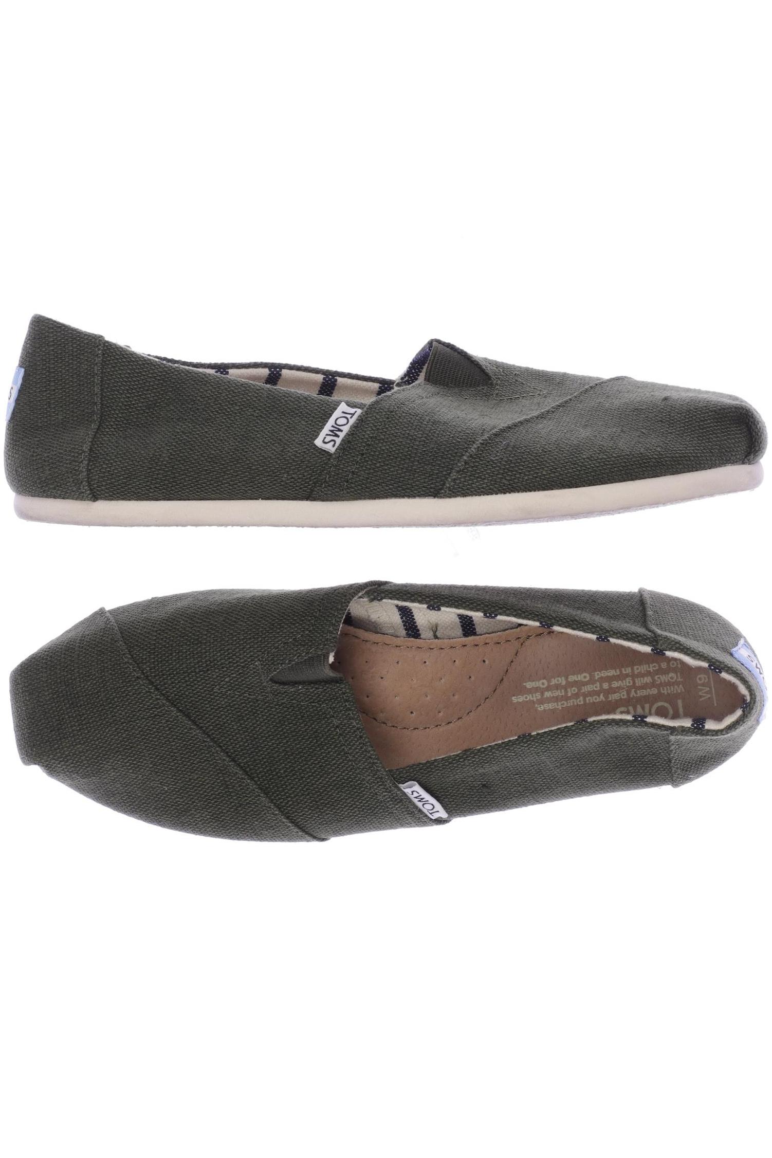 

Toms Damen Halbschuh, grün, Gr. 9