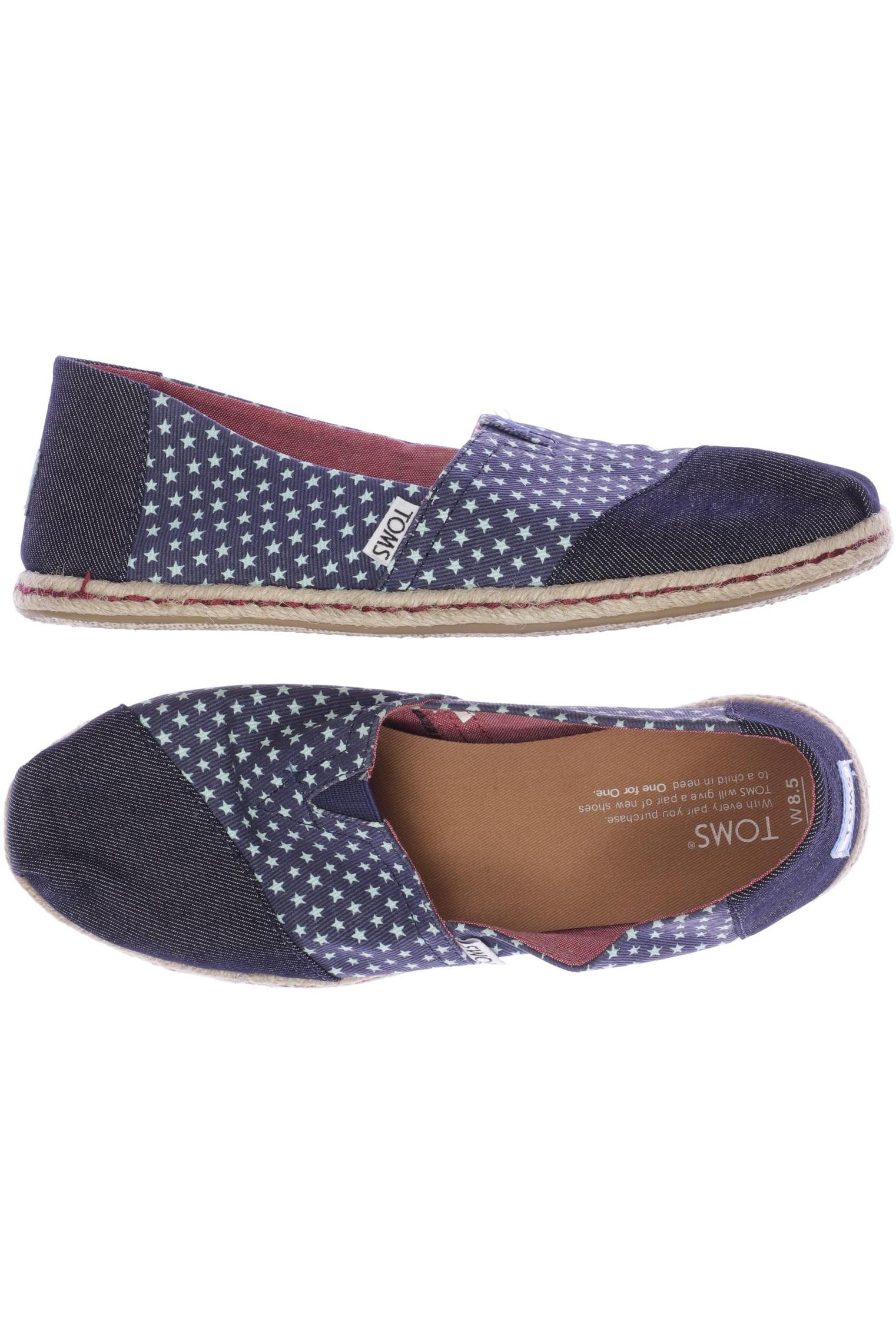 

Toms Damen Halbschuh, marineblau, Gr. 8.5