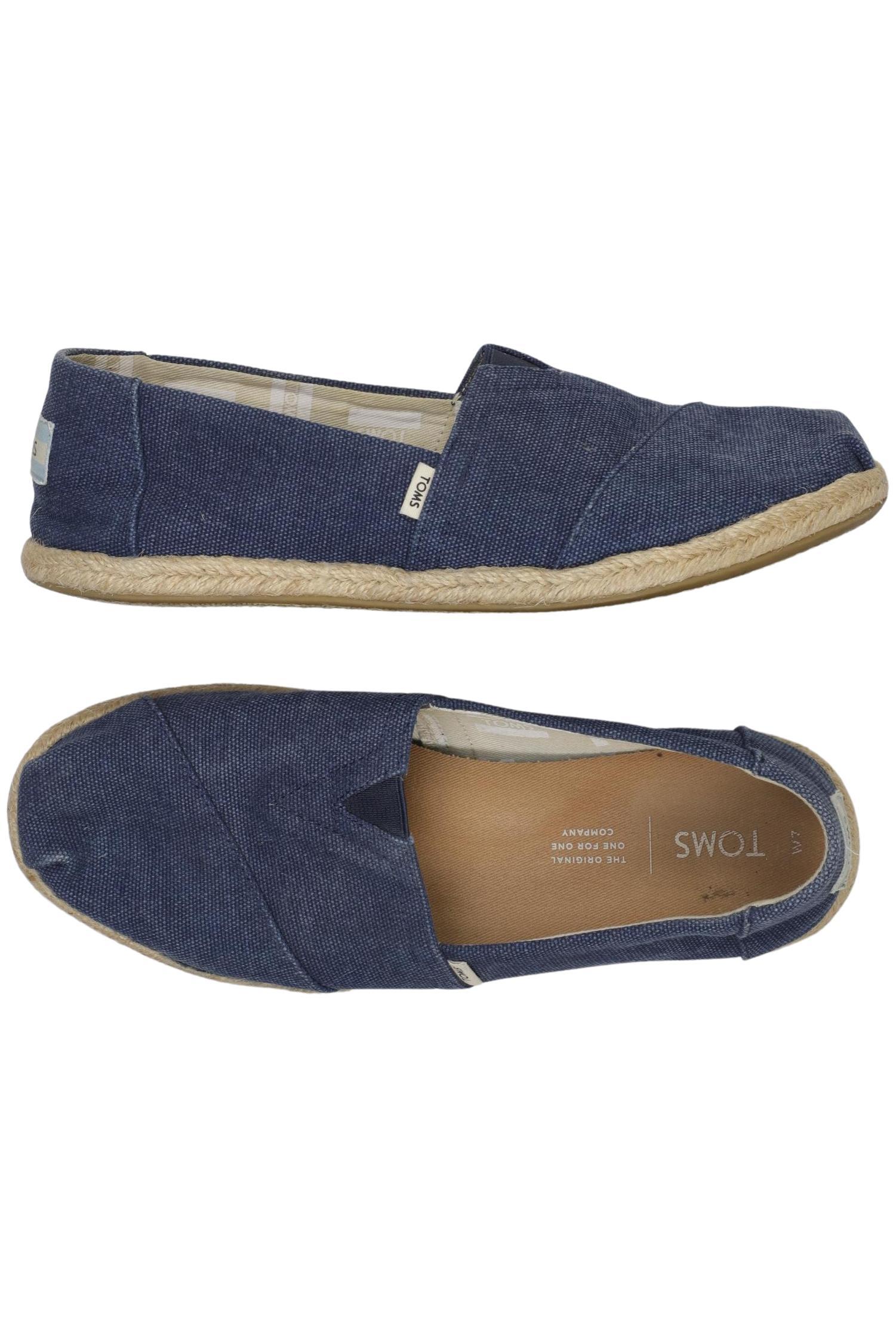 

Toms Damen Halbschuh, blau, Gr. 37.5