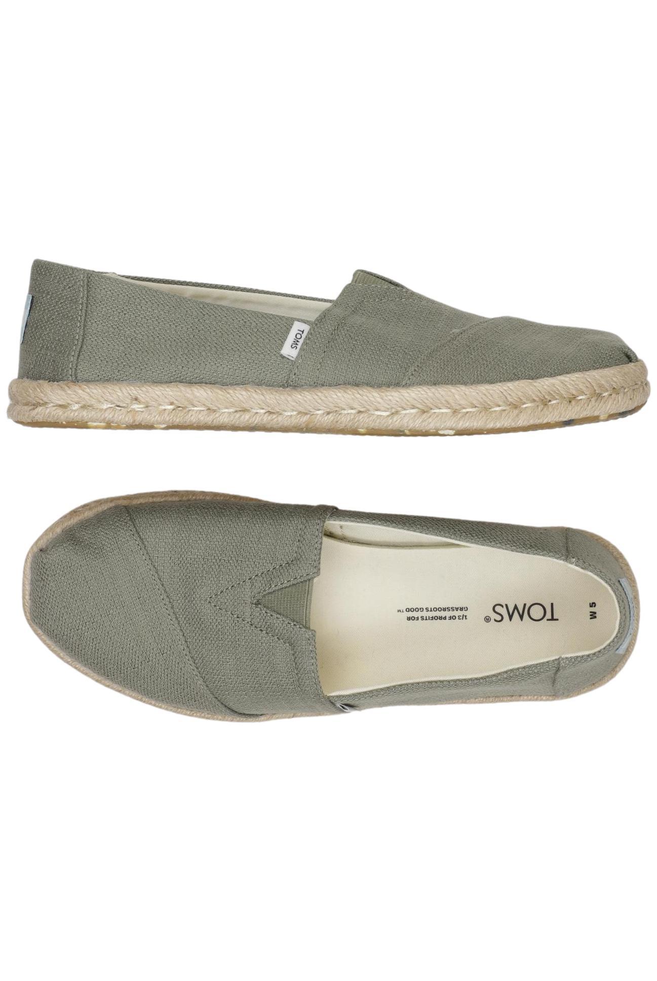 

Toms Damen Halbschuh, grün, Gr. 35.5