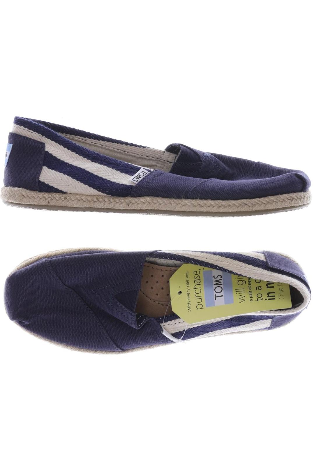 

Toms Damen Halbschuh, marineblau, Gr. 38.5