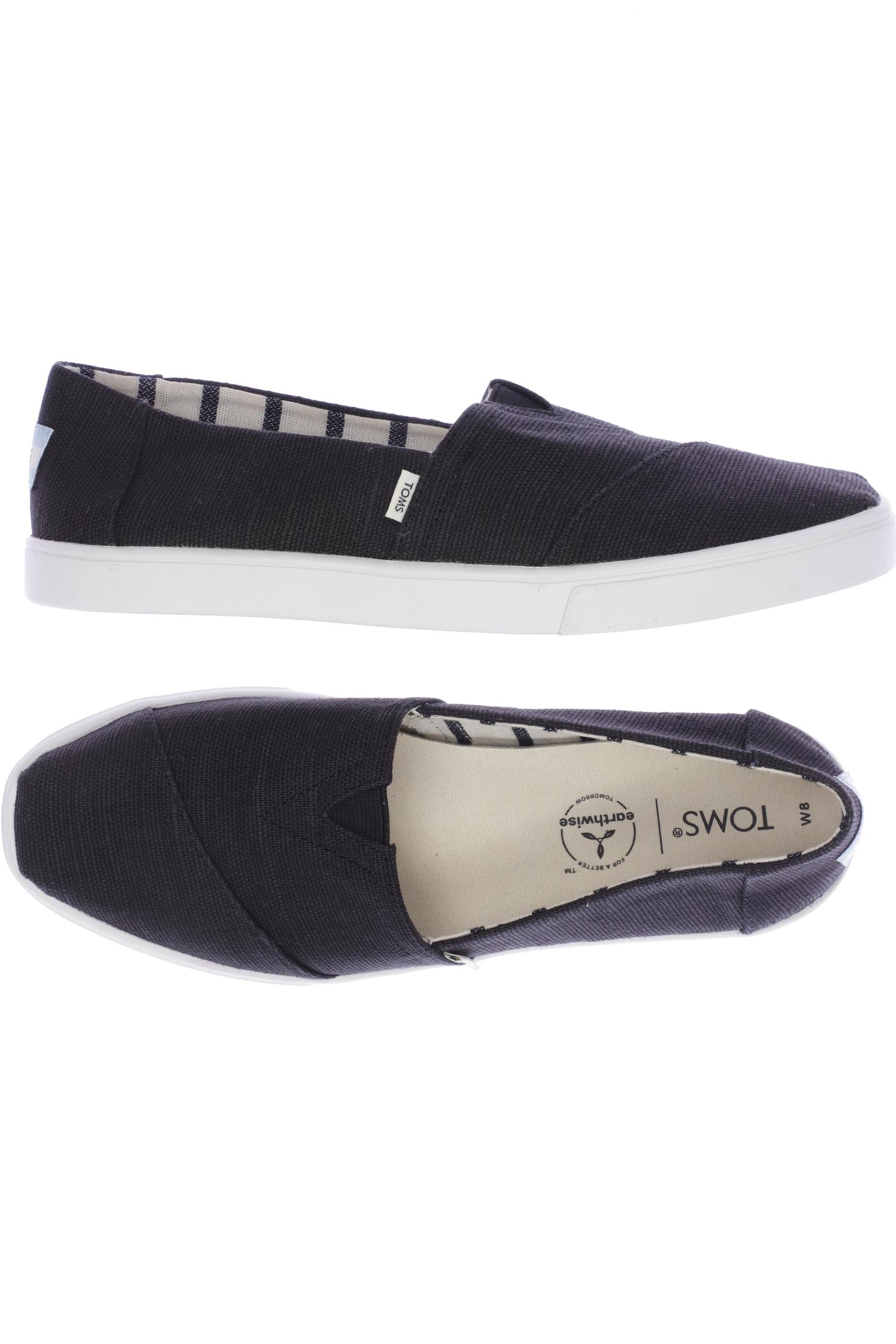 

Toms Damen Halbschuh, schwarz, Gr. 38.5