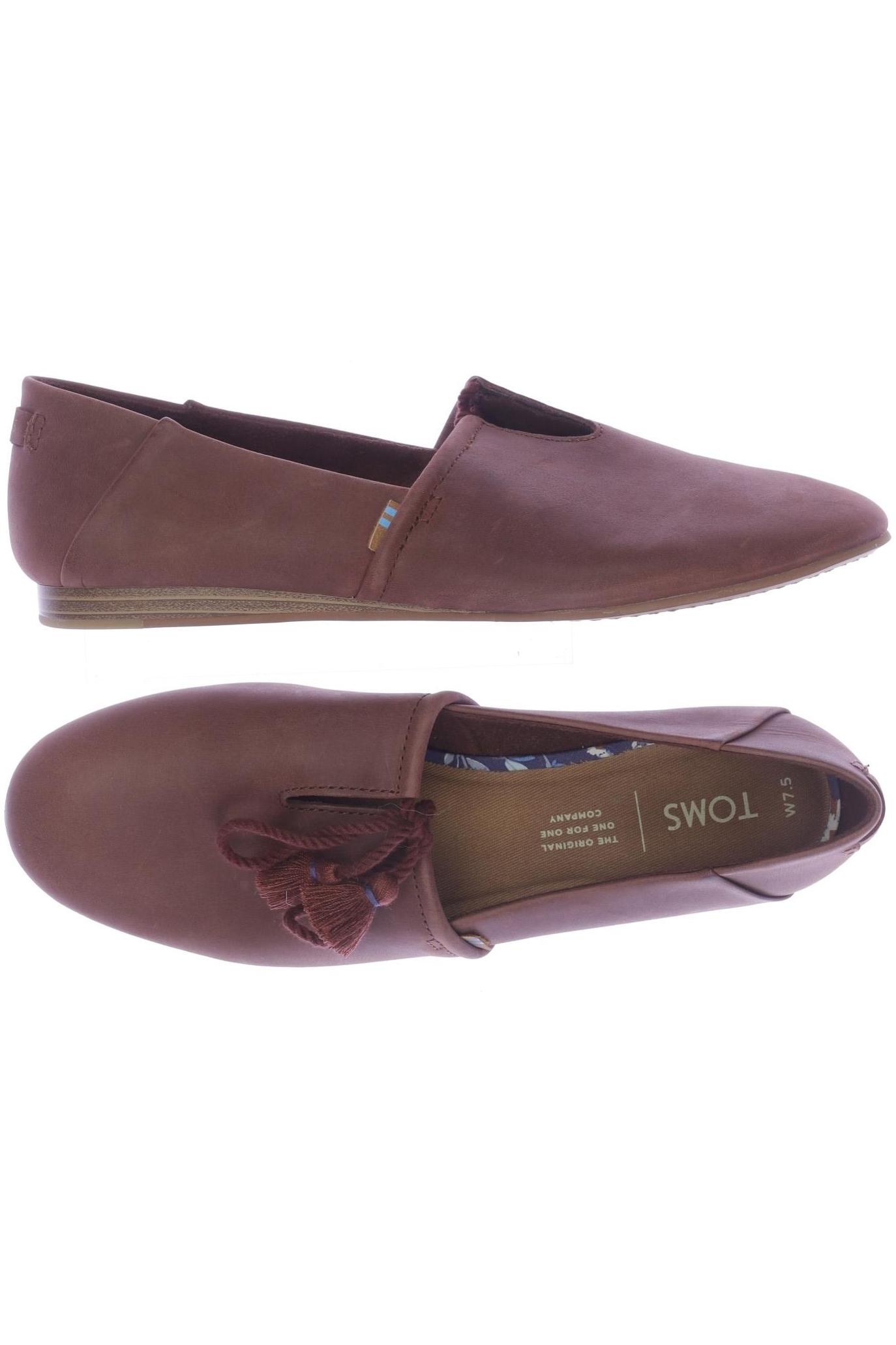 

Toms Damen Halbschuh, bordeaux, Gr. 38