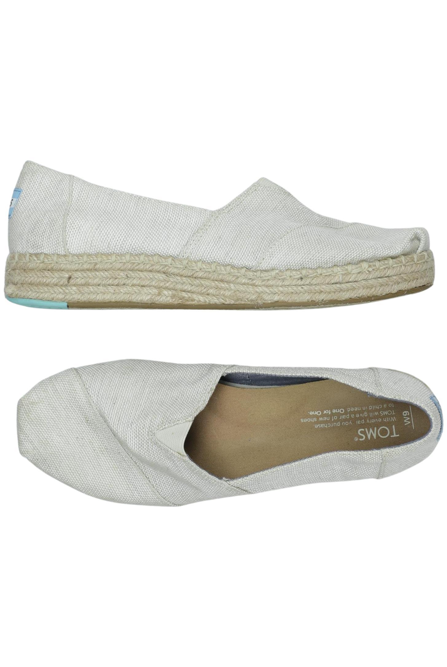 

Toms Damen Halbschuh, cremeweiß, Gr. 40