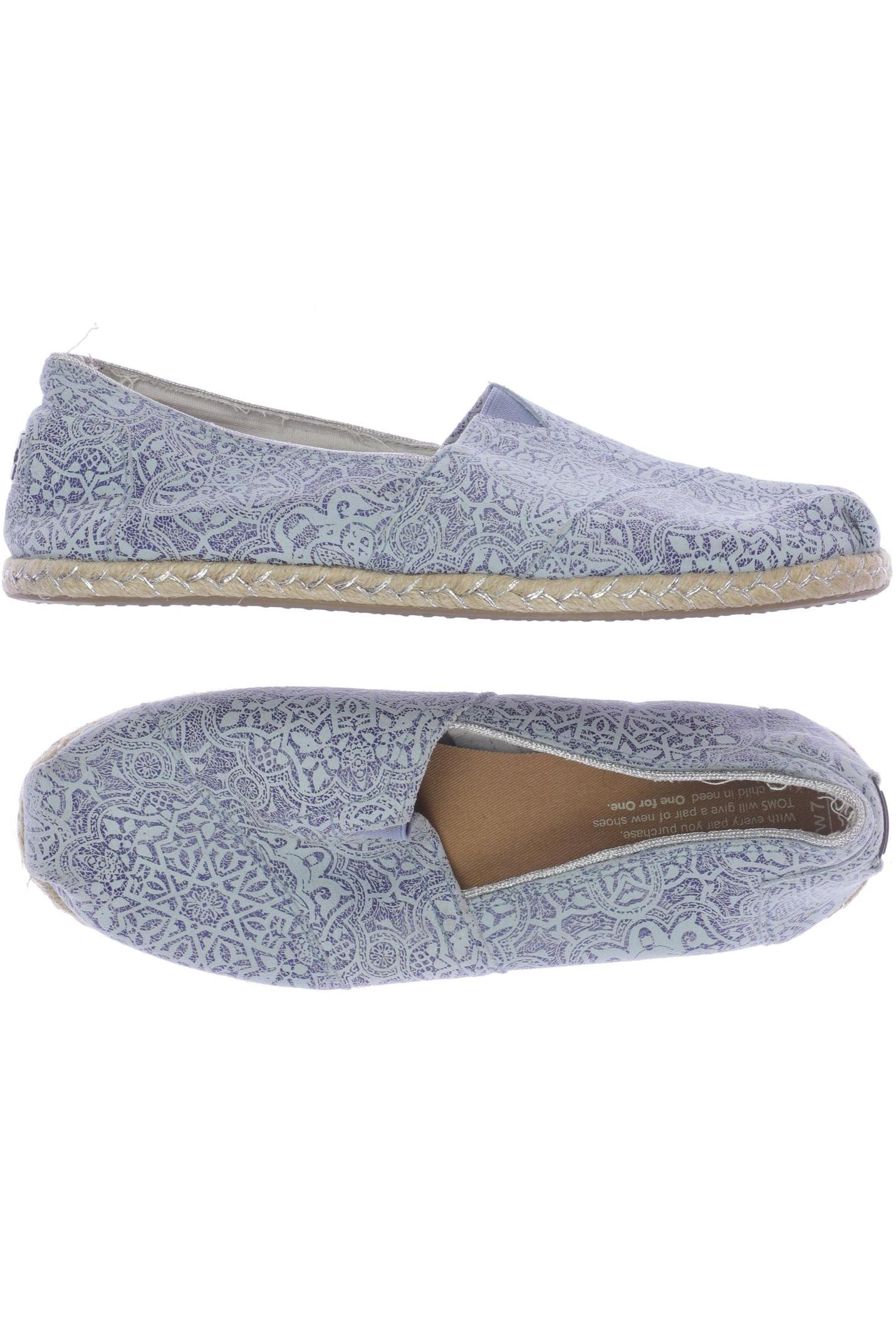 

Toms Damen Halbschuh, blau, Gr. 7