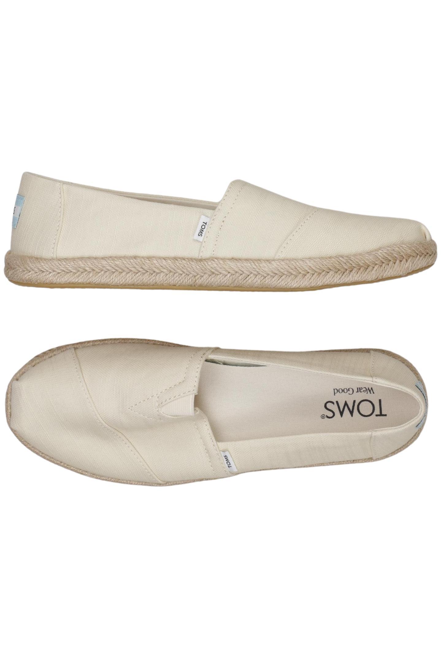 

Toms Damen Halbschuh, cremeweiß, Gr. 38