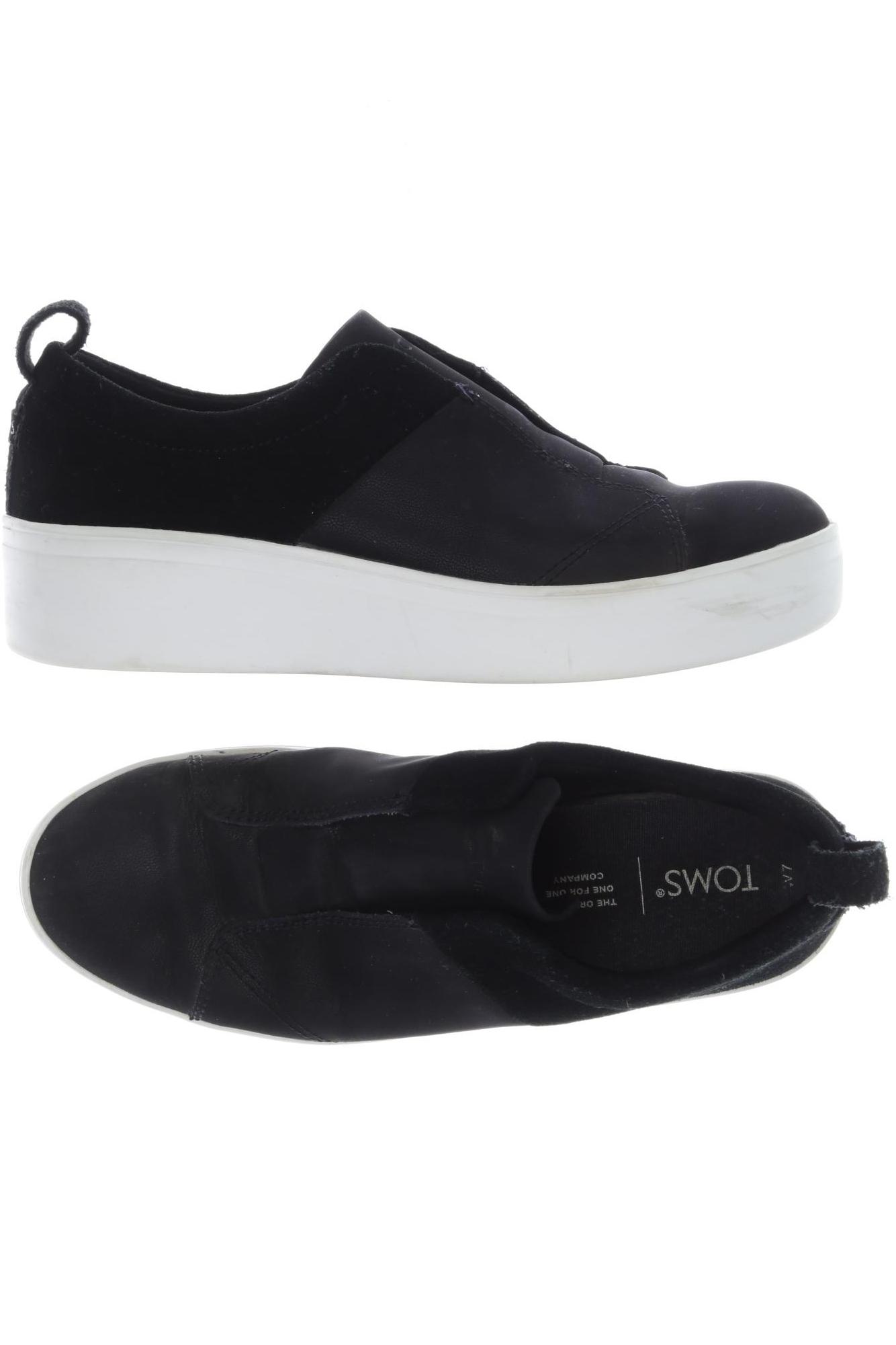 

Toms Damen Halbschuh, schwarz, Gr. 37.5