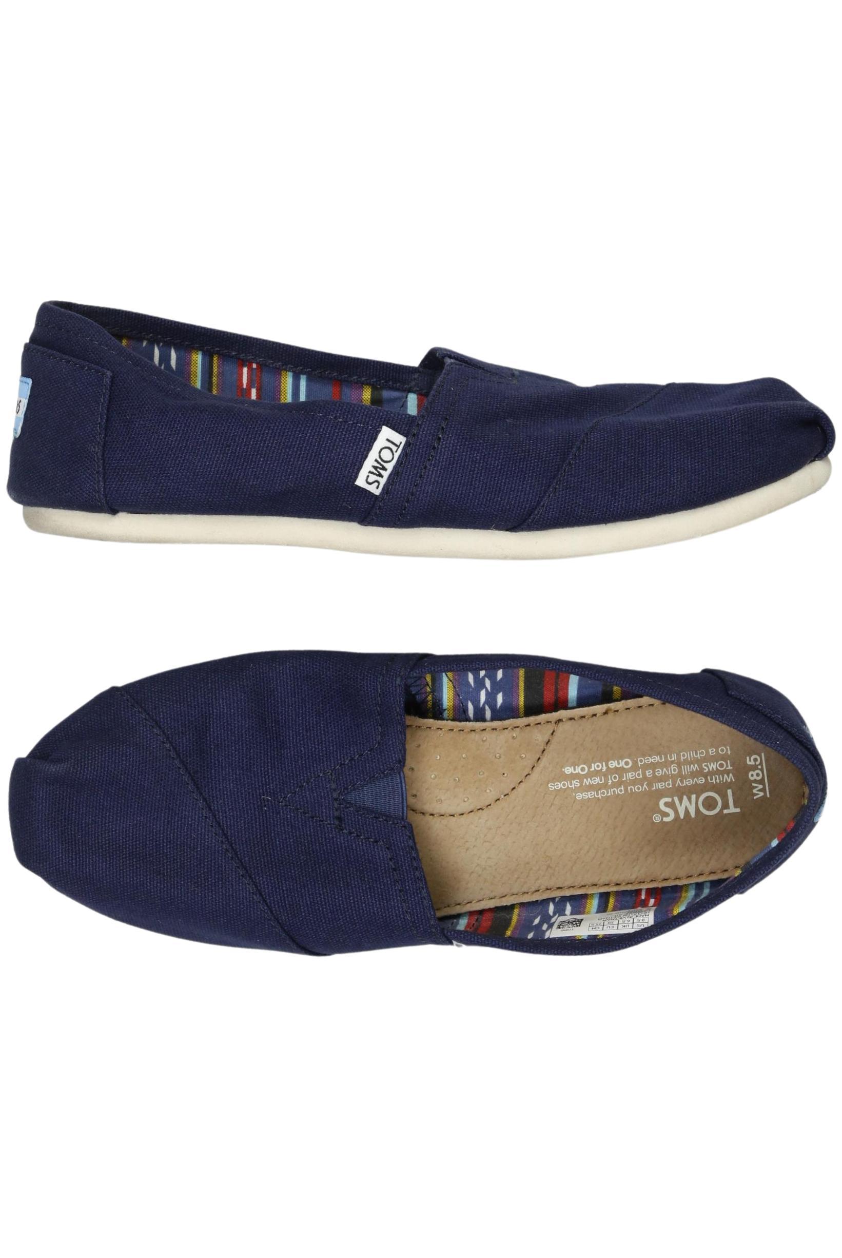 

Toms Damen Halbschuh, marineblau, Gr. 8.5