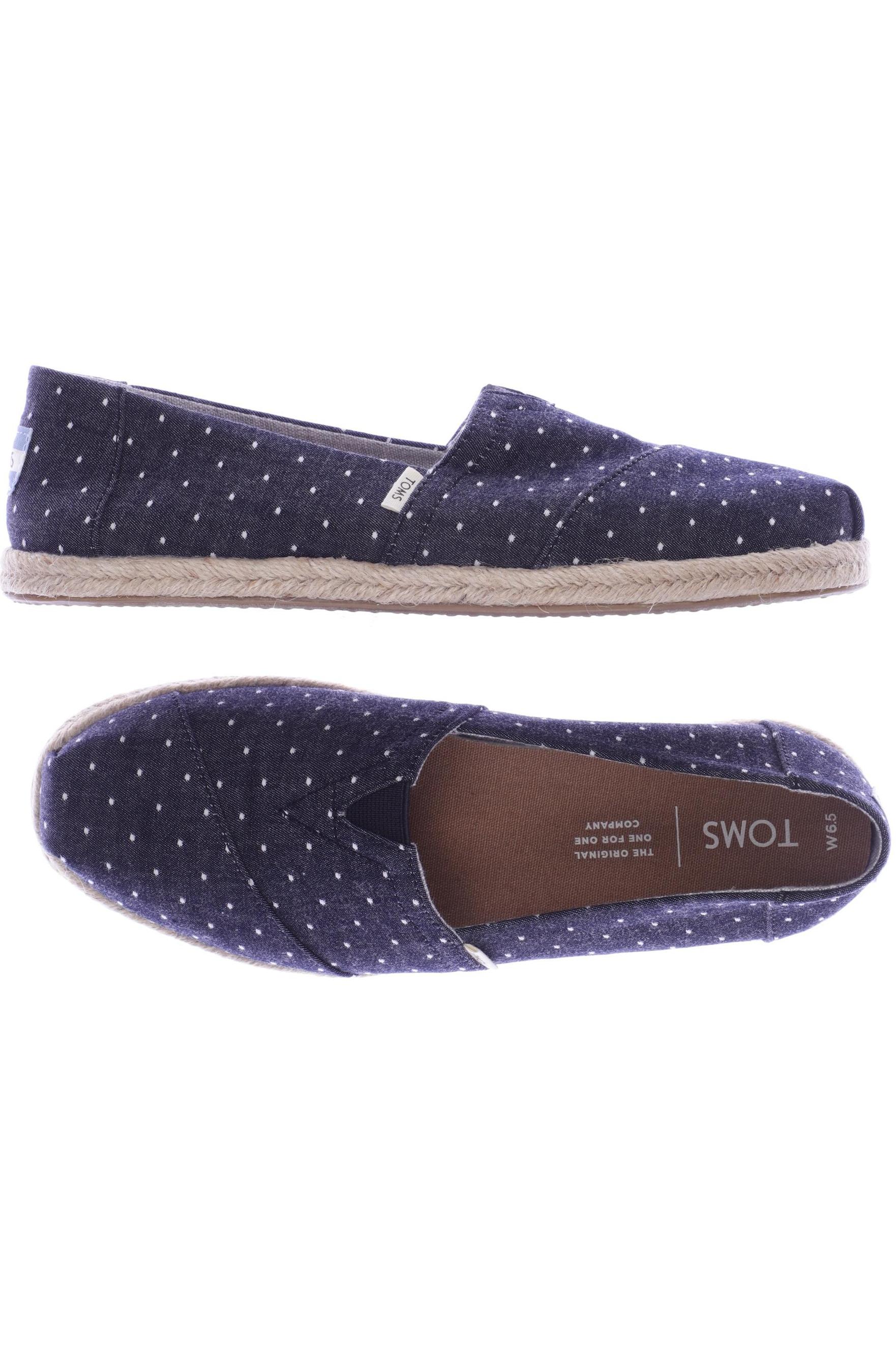 

Toms Damen Halbschuh, marineblau, Gr. 6.5