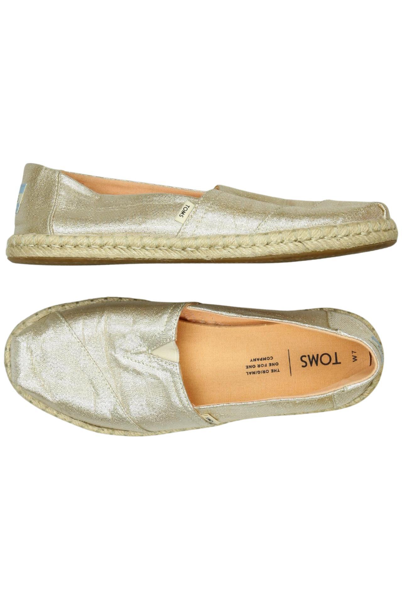 

Toms Damen Halbschuh, silber, Gr. 37.5