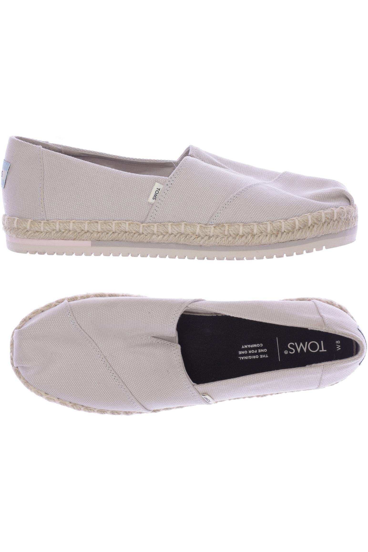 

Toms Damen Halbschuh, cremeweiß, Gr. 38.5