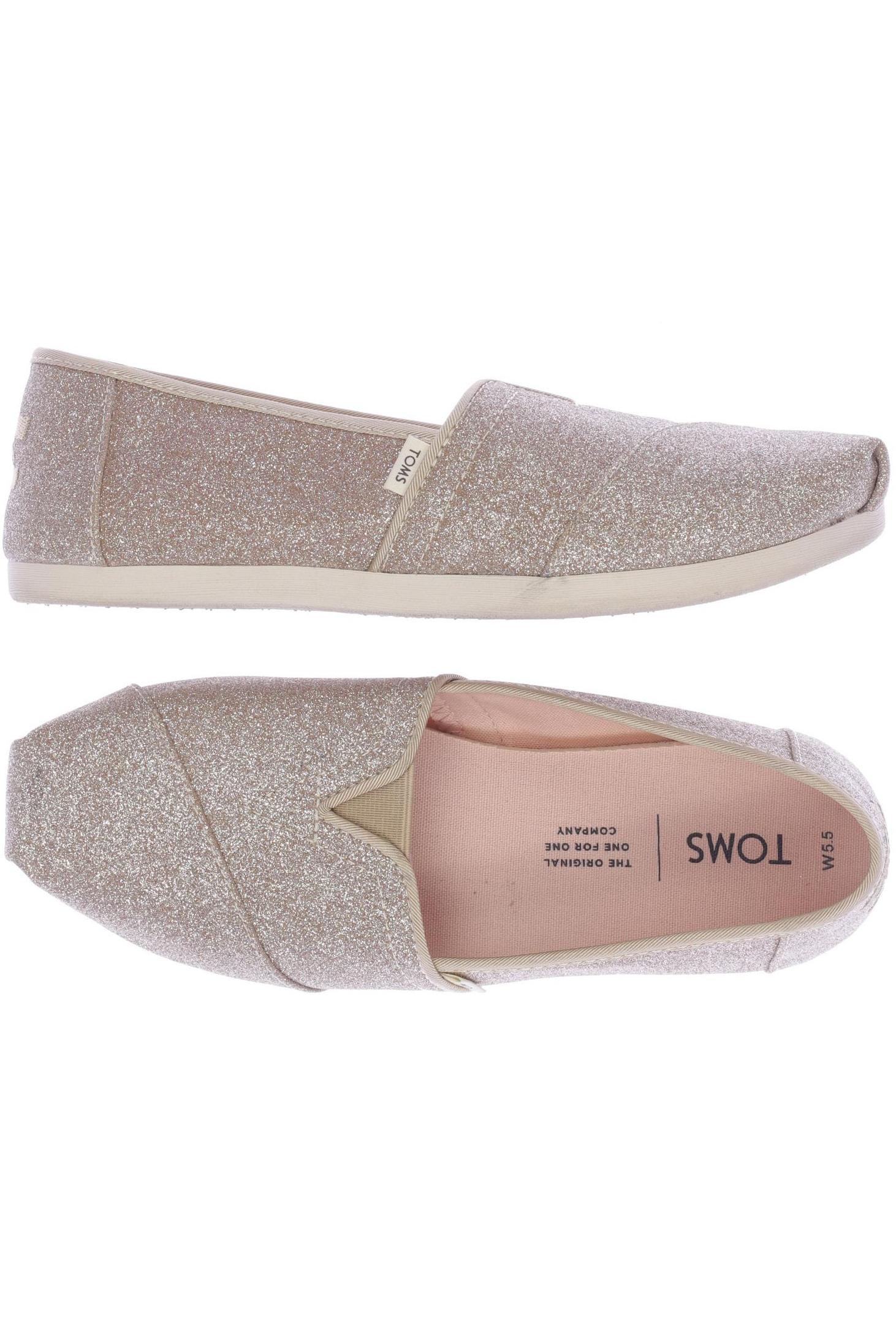 

Toms Damen Halbschuh, gold, Gr. 36