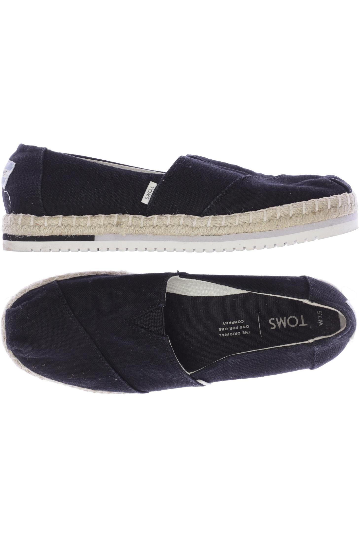 

Toms Damen Halbschuh, schwarz, Gr. 7.5