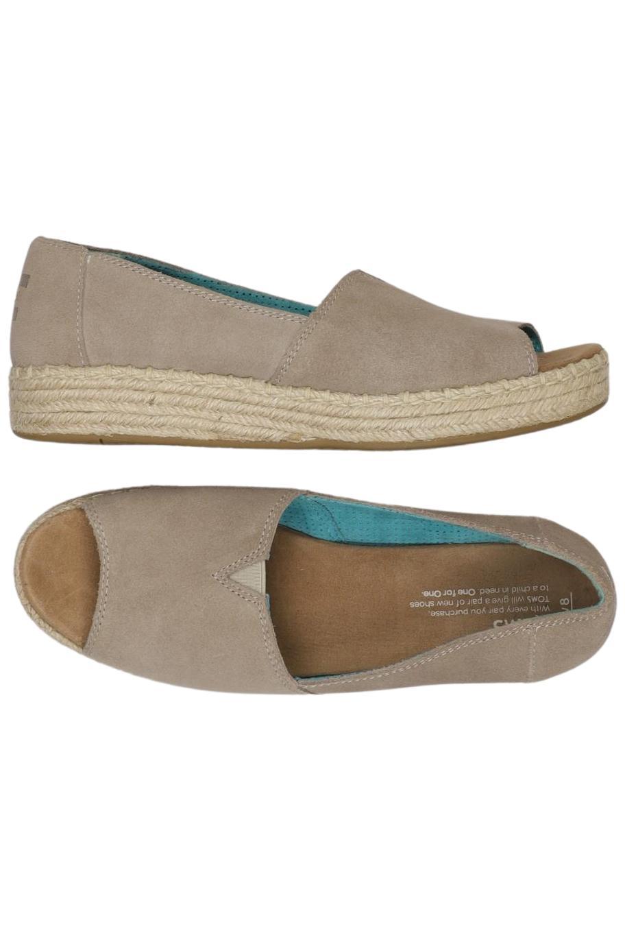

Toms Damen Halbschuh, beige, Gr. 38.5