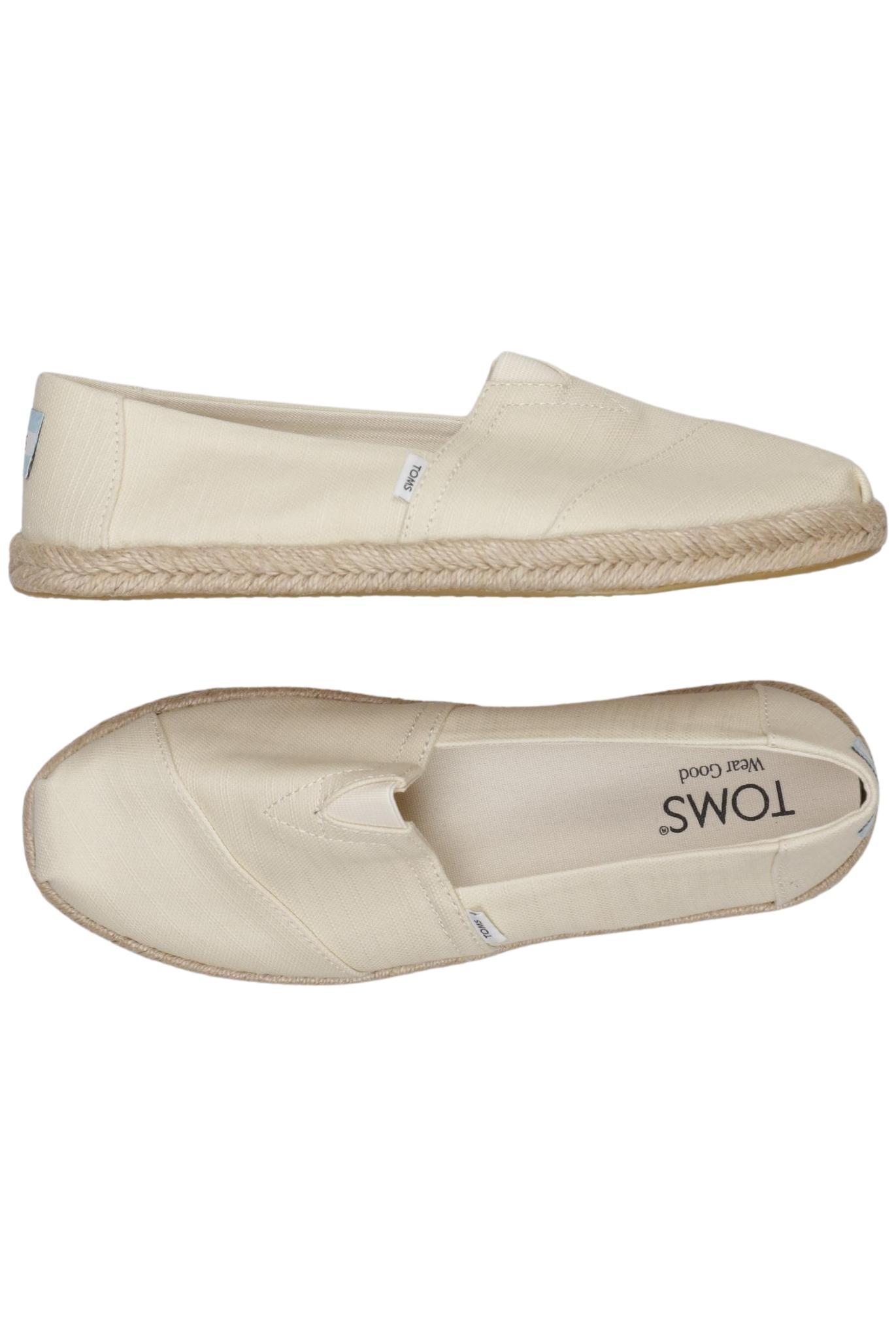 

Toms Damen Halbschuh, cremeweiß, Gr. 37