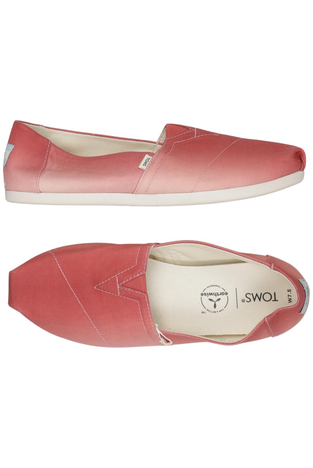

Toms Damen Halbschuh, rot, Gr. 38