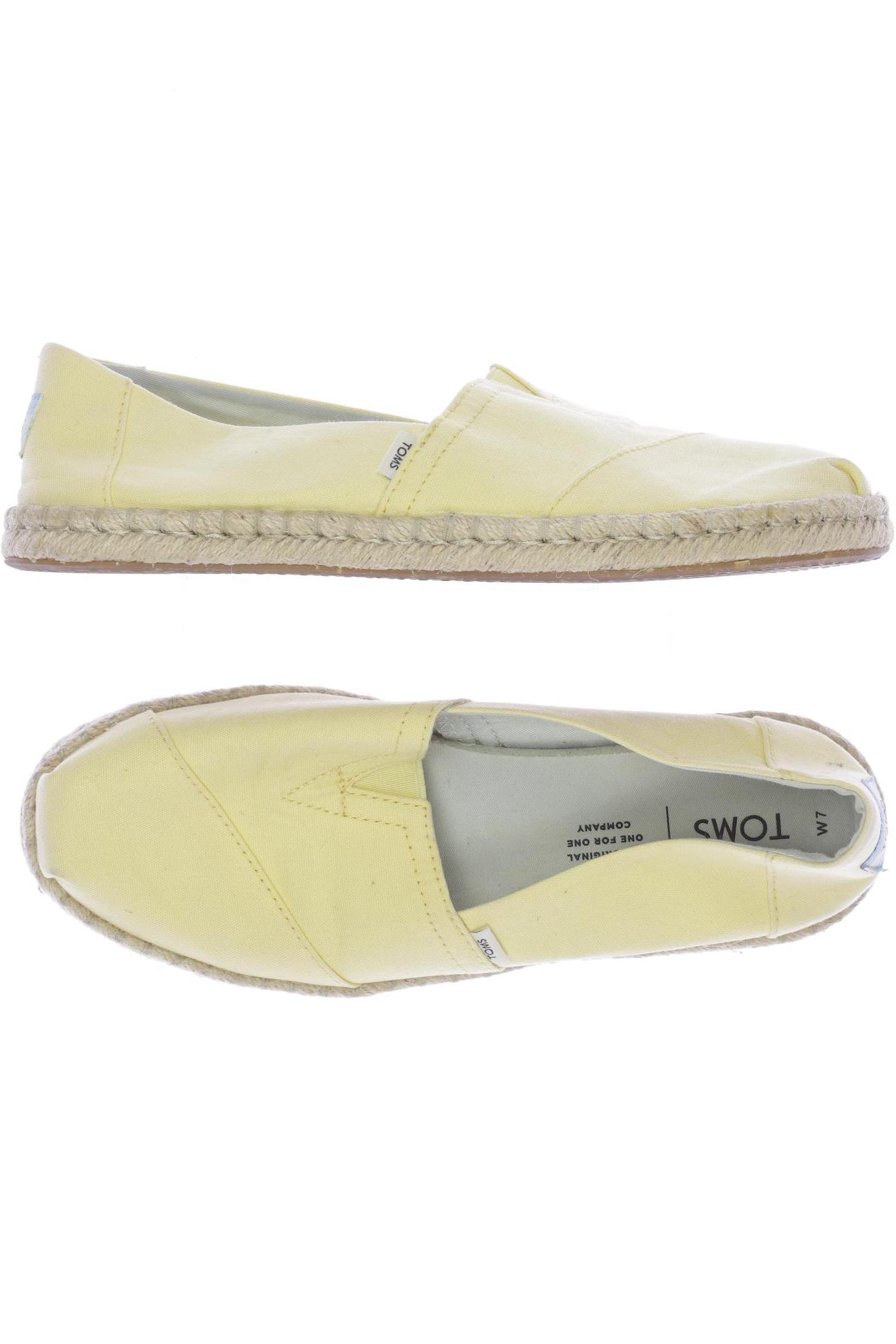

Toms Damen Halbschuh, gelb, Gr. 7