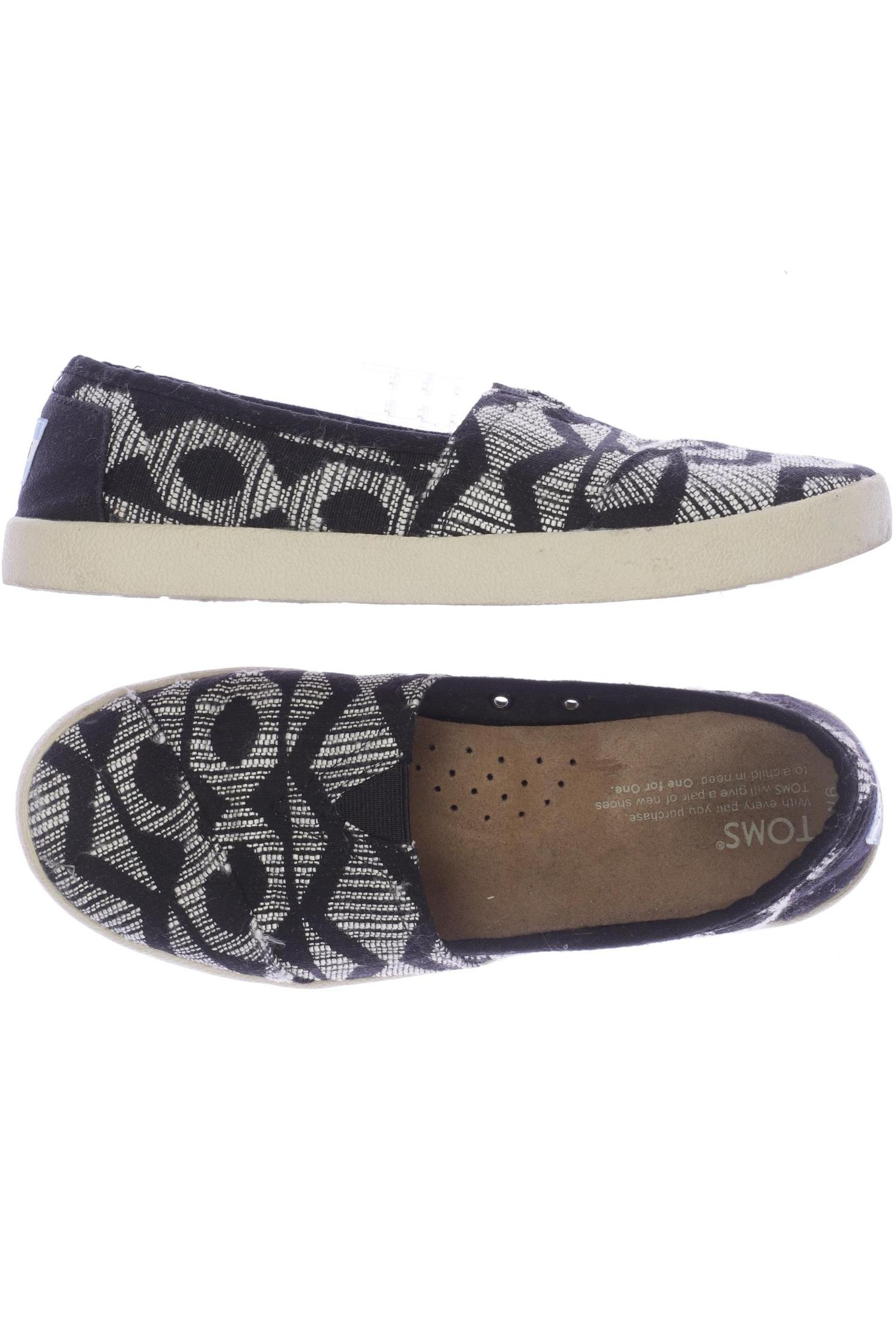 

Toms Damen Halbschuh, schwarz, Gr. 36.5